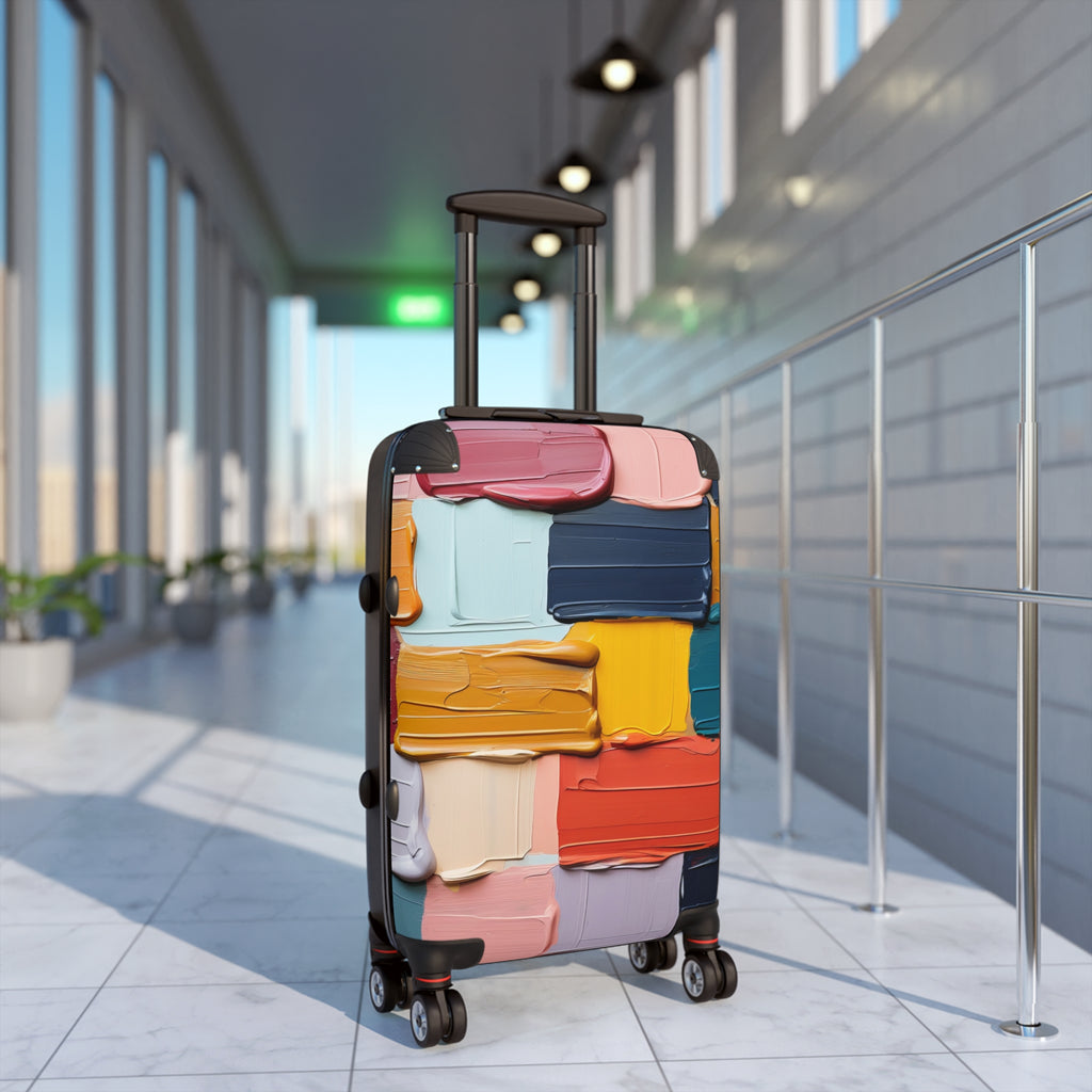 Colorful Art Suitcase