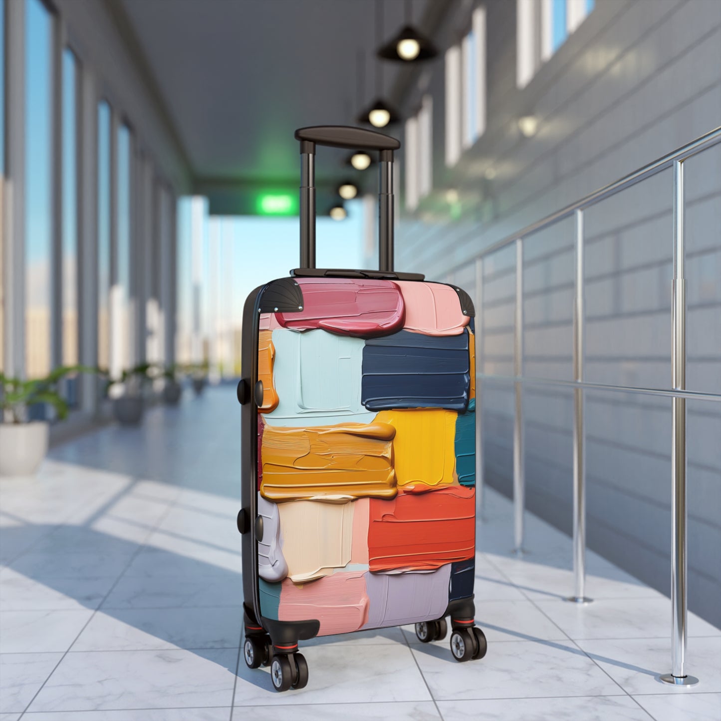 Colorful Art Suitcase