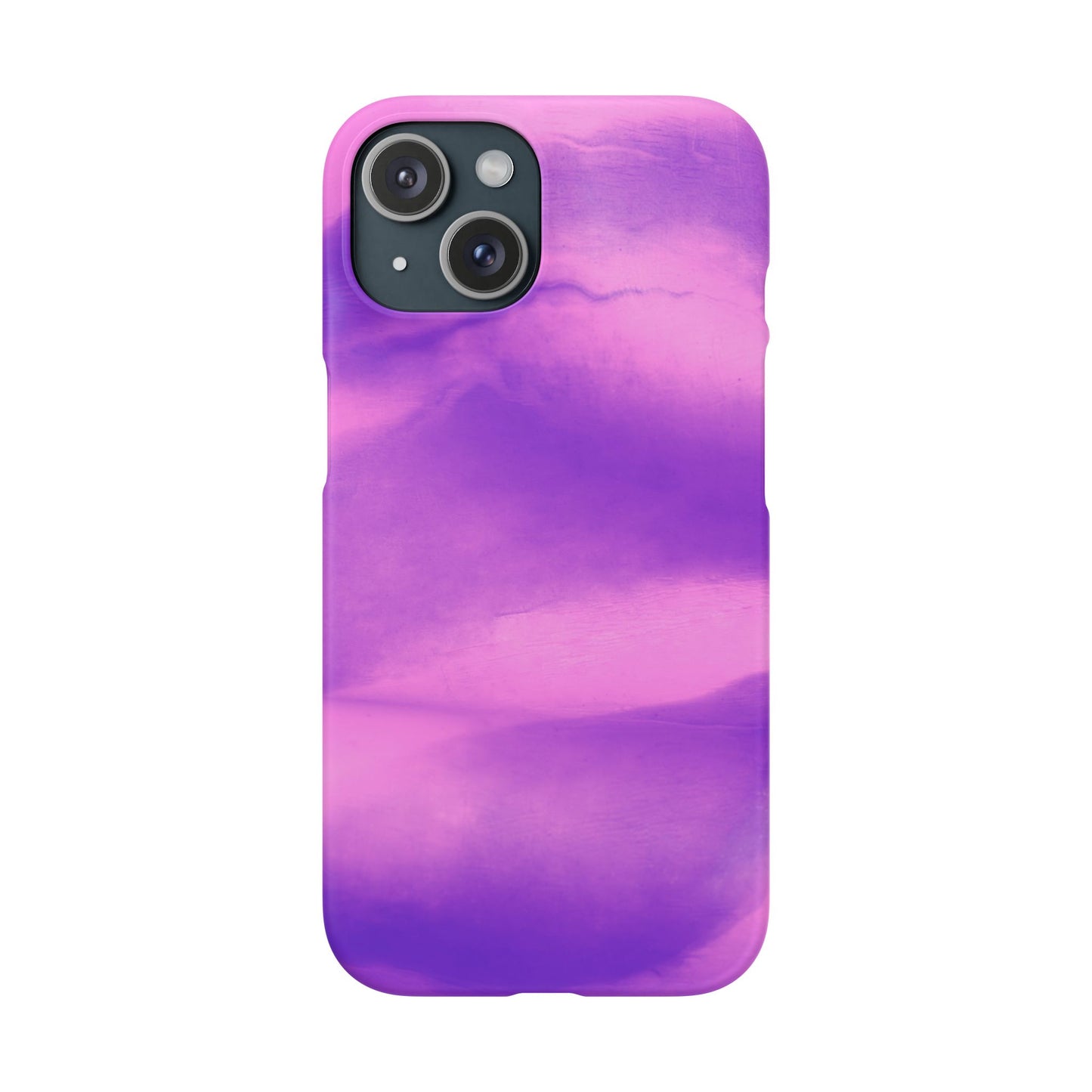 Stylish Purple Marble Snap Case for Phone