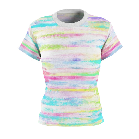 Pastel Watercolor  Tee - Colorful Summer