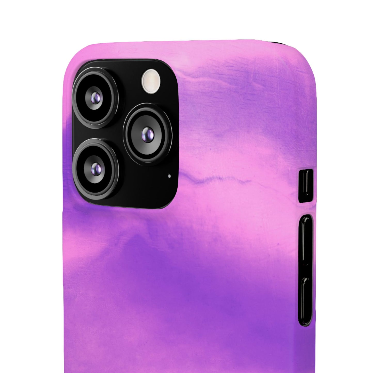 Stylish Purple Marble Snap Case for Phone
