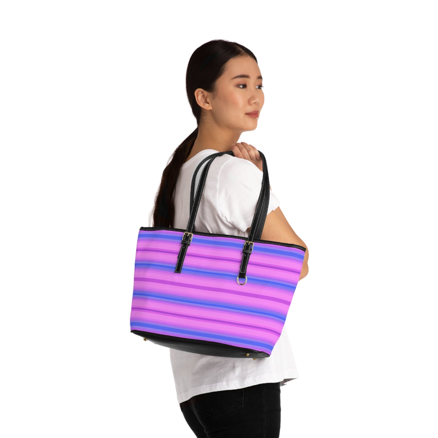 Vibrant borsa in pelle