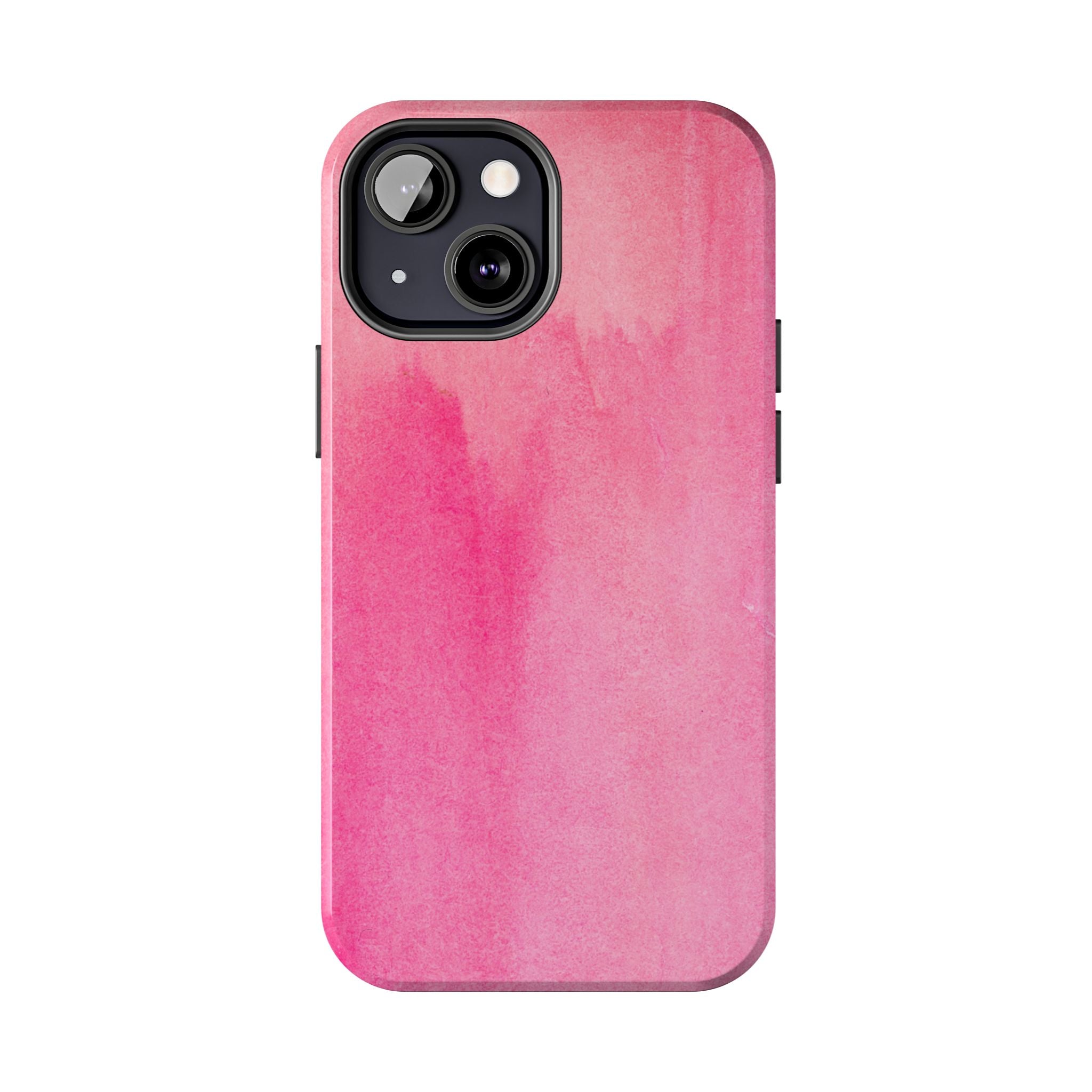 Custodie eleganti e resistenti per telefono - Design acquerello rosa, protezione durevole, idea regalo per adolescenti, accessori tecnologici alla moda