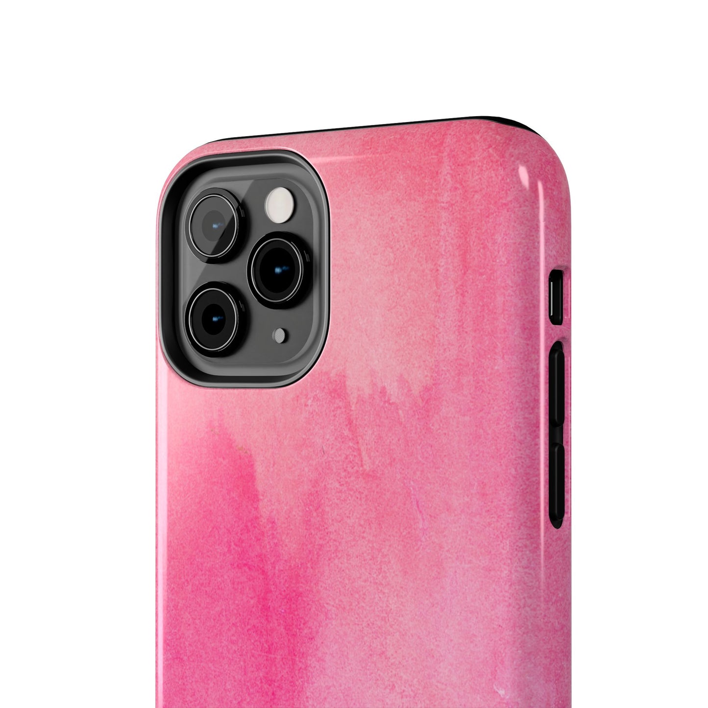 Custodie eleganti e resistenti per telefono - Design acquerello rosa, protezione durevole, idea regalo per adolescenti, accessori tecnologici alla moda