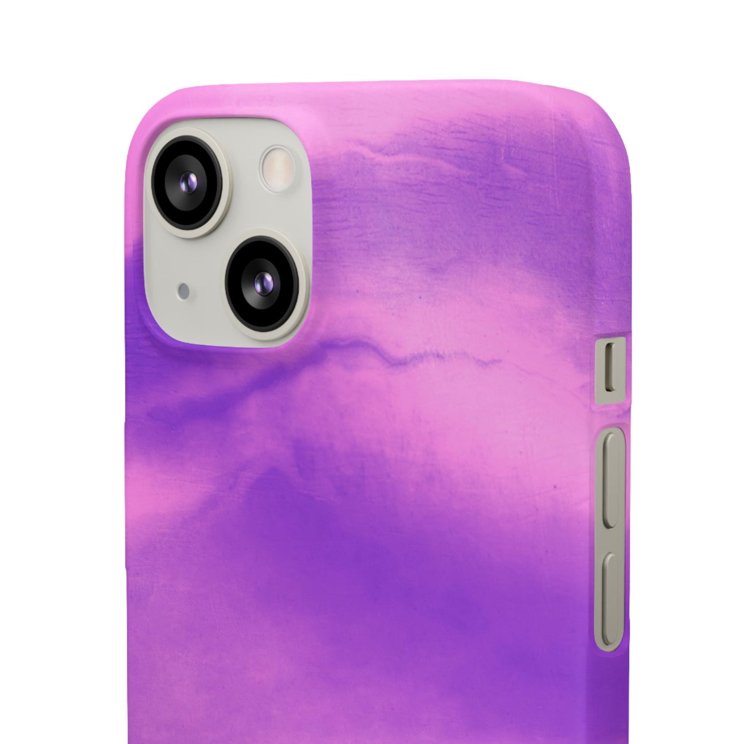 Stylish Purple Marble Snap Case for Phone