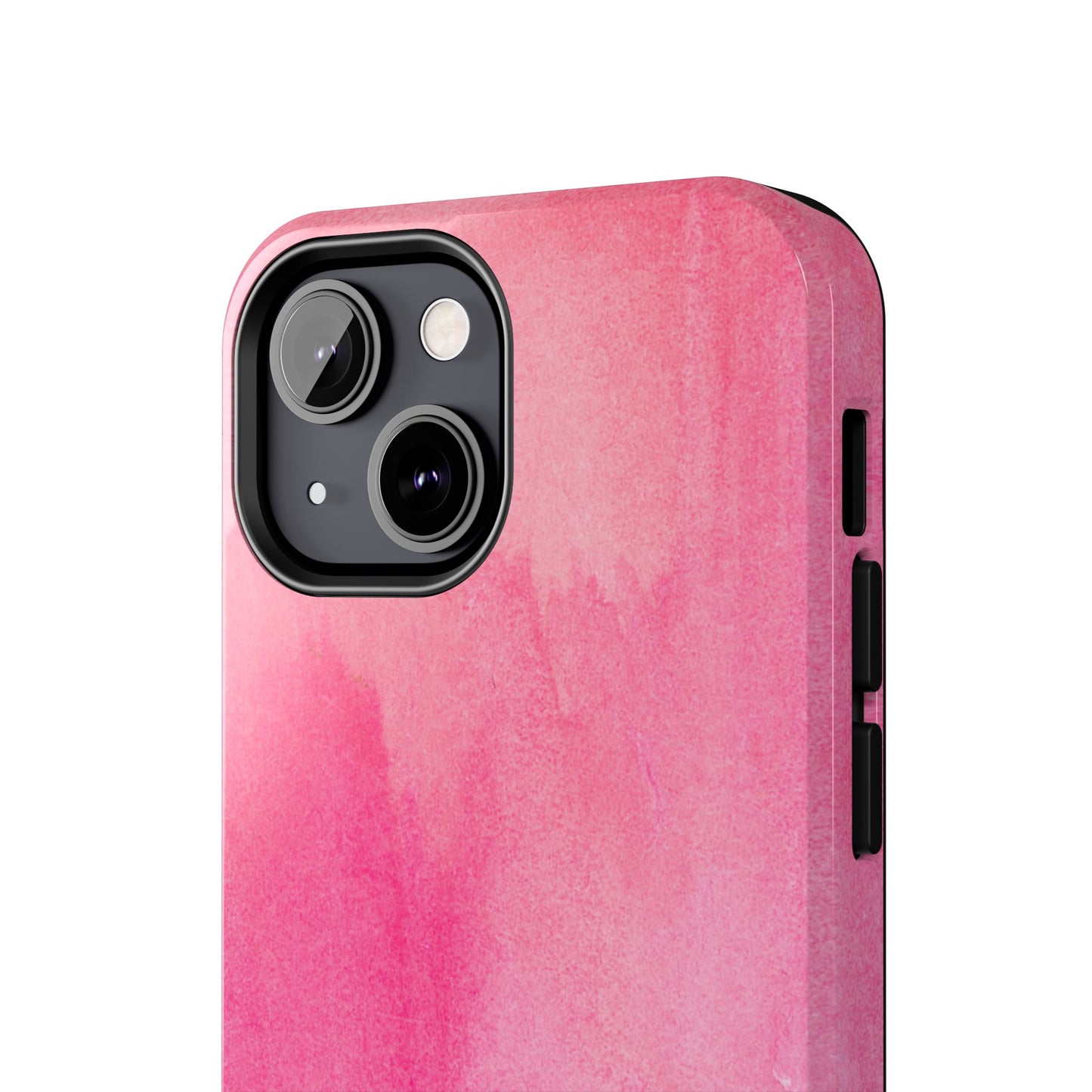 Custodie eleganti e resistenti per telefono - Design acquerello rosa, protezione durevole, idea regalo per adolescenti, accessori tecnologici alla moda