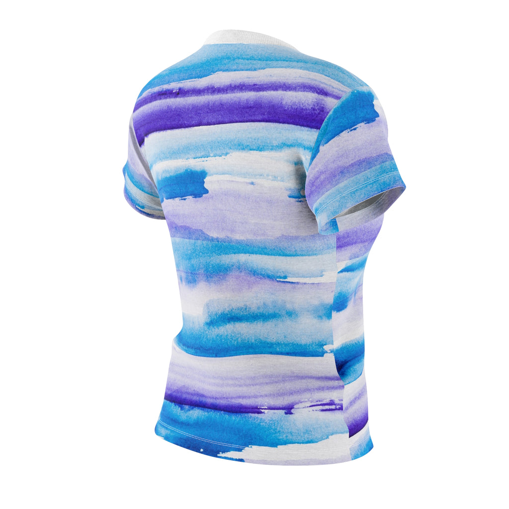 Artistic Tee - Vibrant Watercolor