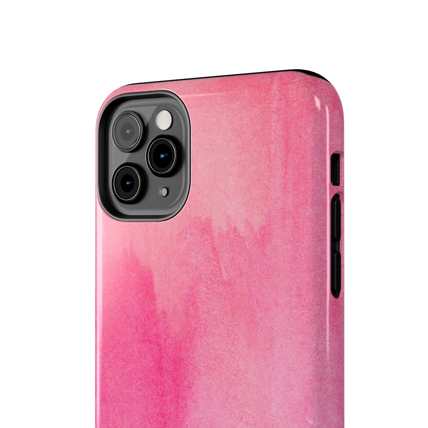 Custodie eleganti e resistenti per telefono - Design acquerello rosa, protezione durevole, idea regalo per adolescenti, accessori tecnologici alla moda