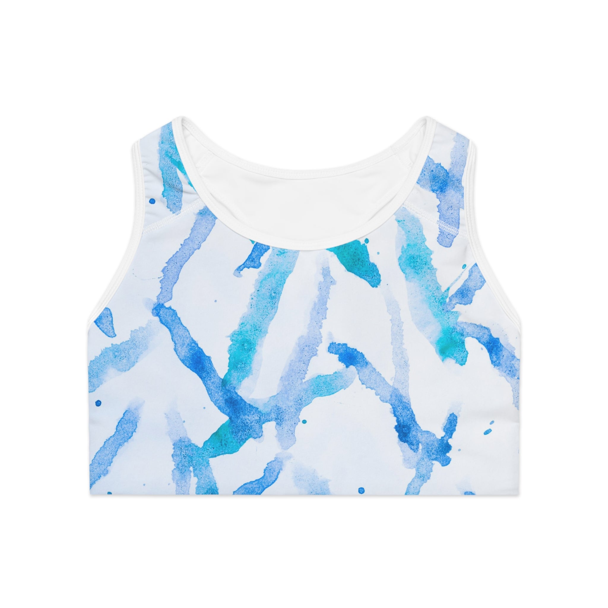 Stylish Watercolor Sports Bra