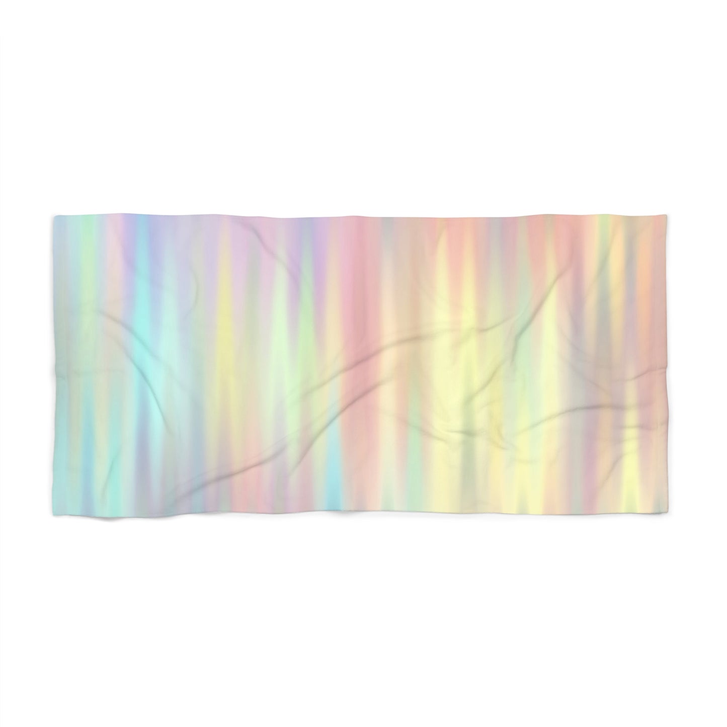 Rainbow Iridescent Beach Towel