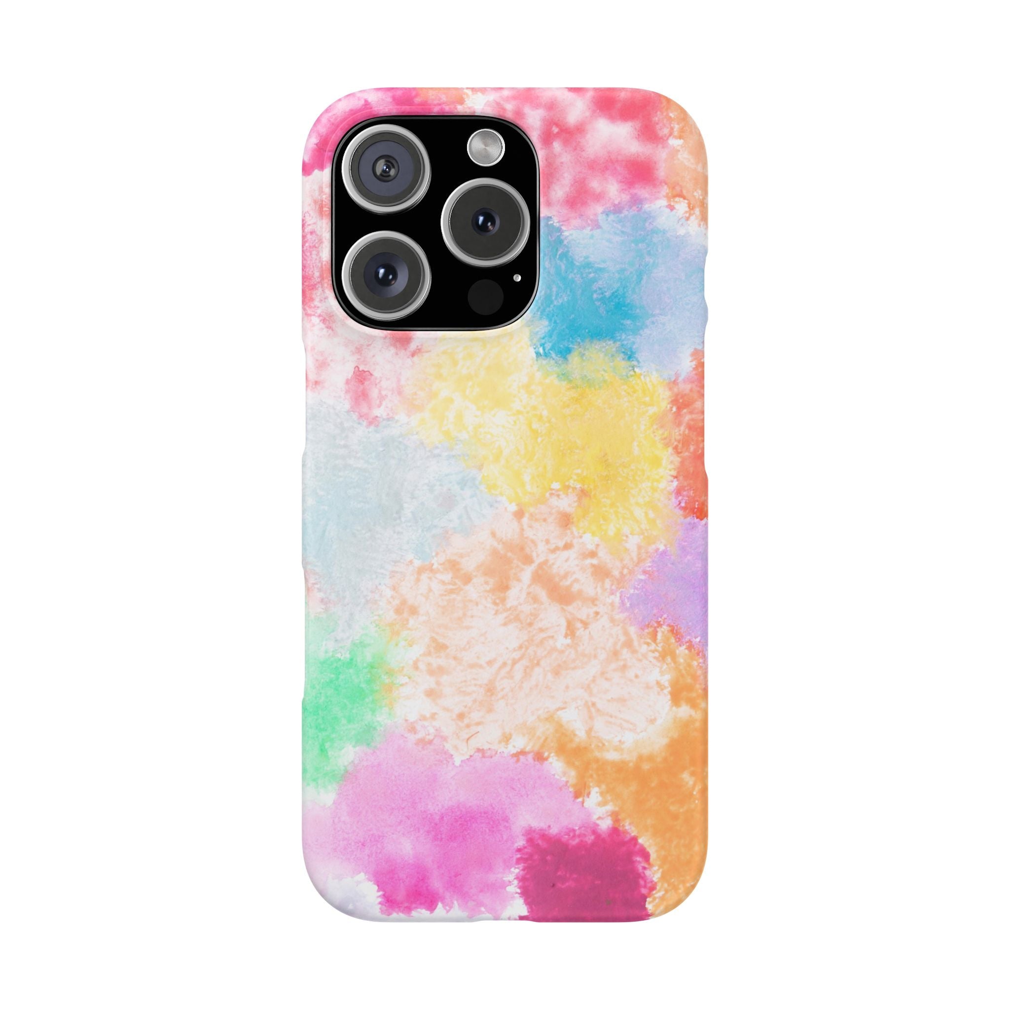 Colorful Watercolor Snap Cases for Phones