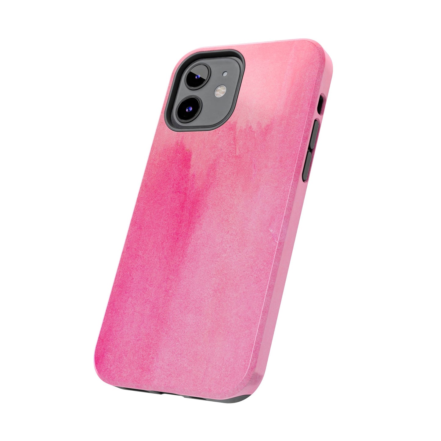 Custodie eleganti e resistenti per telefono - Design acquerello rosa, protezione durevole, idea regalo per adolescenti, accessori tecnologici alla moda
