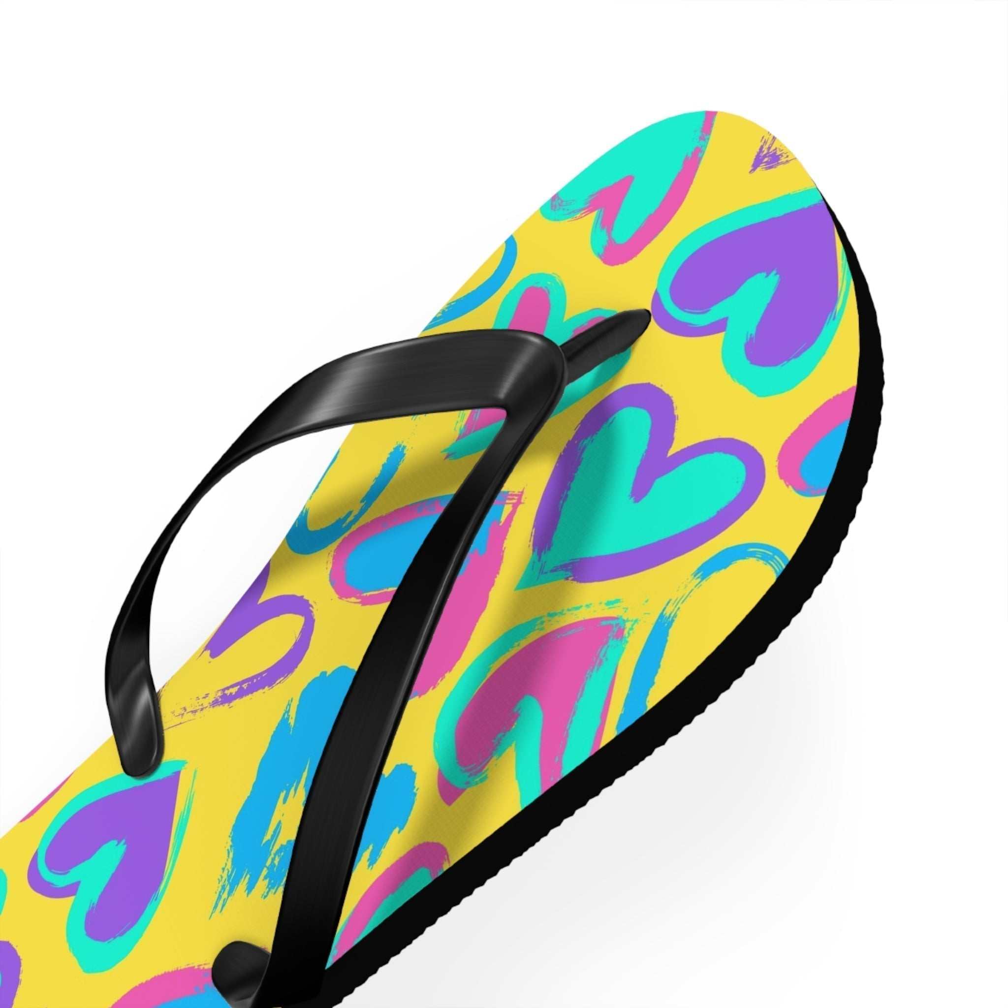 Flip-Flops Cuori Colorati – Infradito Estive Vivaci e Comode