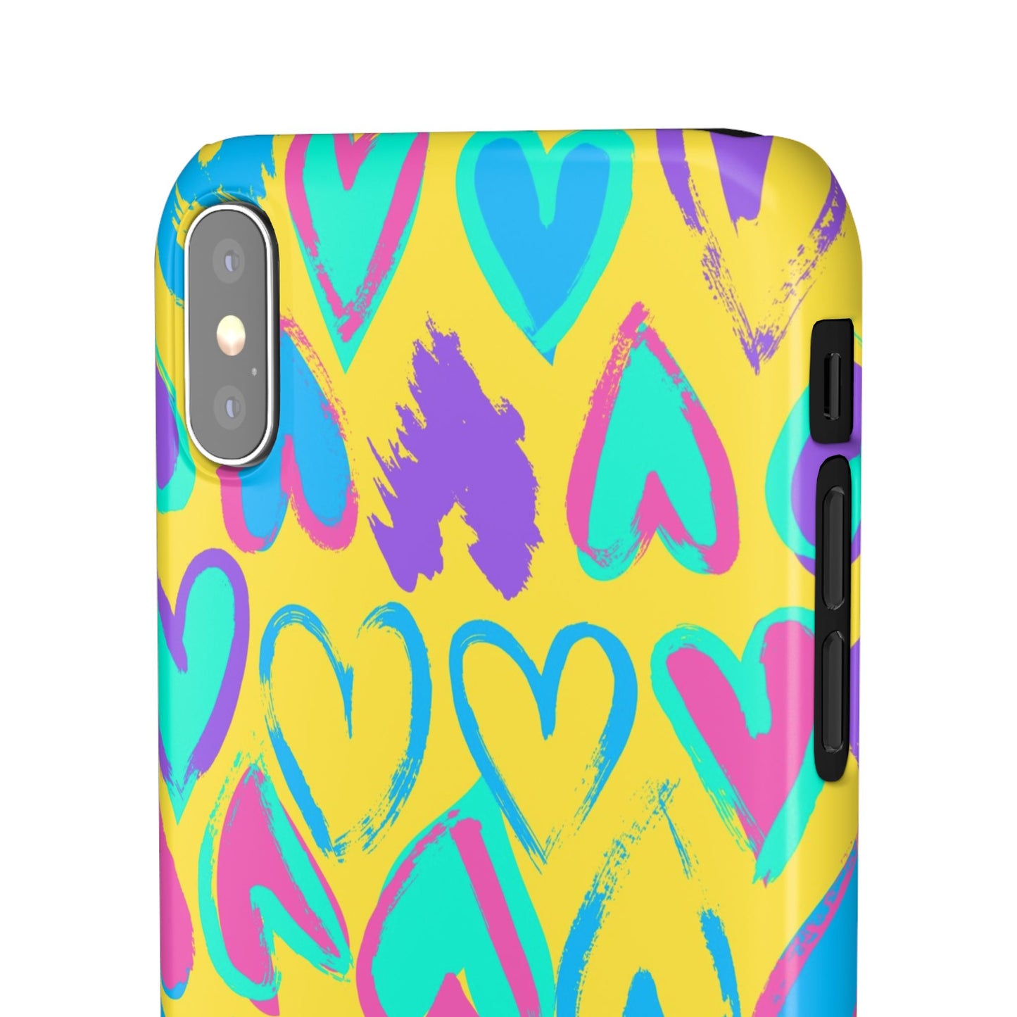 Case cuori colorato
