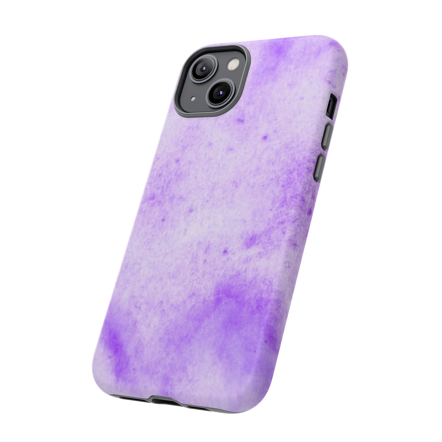 Stylish Phone Case, Purple Marble Design