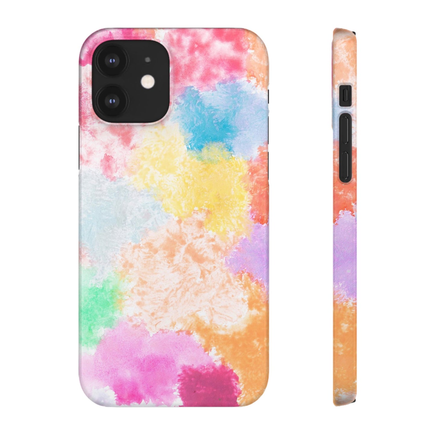 Colorful Watercolor Snap Cases for Phones