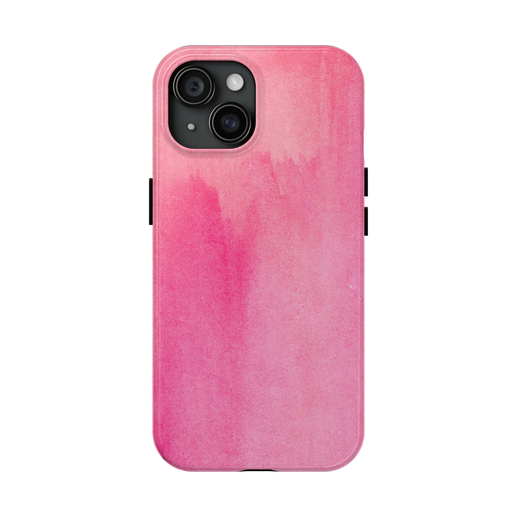 Custodie eleganti e resistenti per telefono - Design acquerello rosa, protezione durevole, idea regalo per adolescenti, accessori tecnologici alla moda