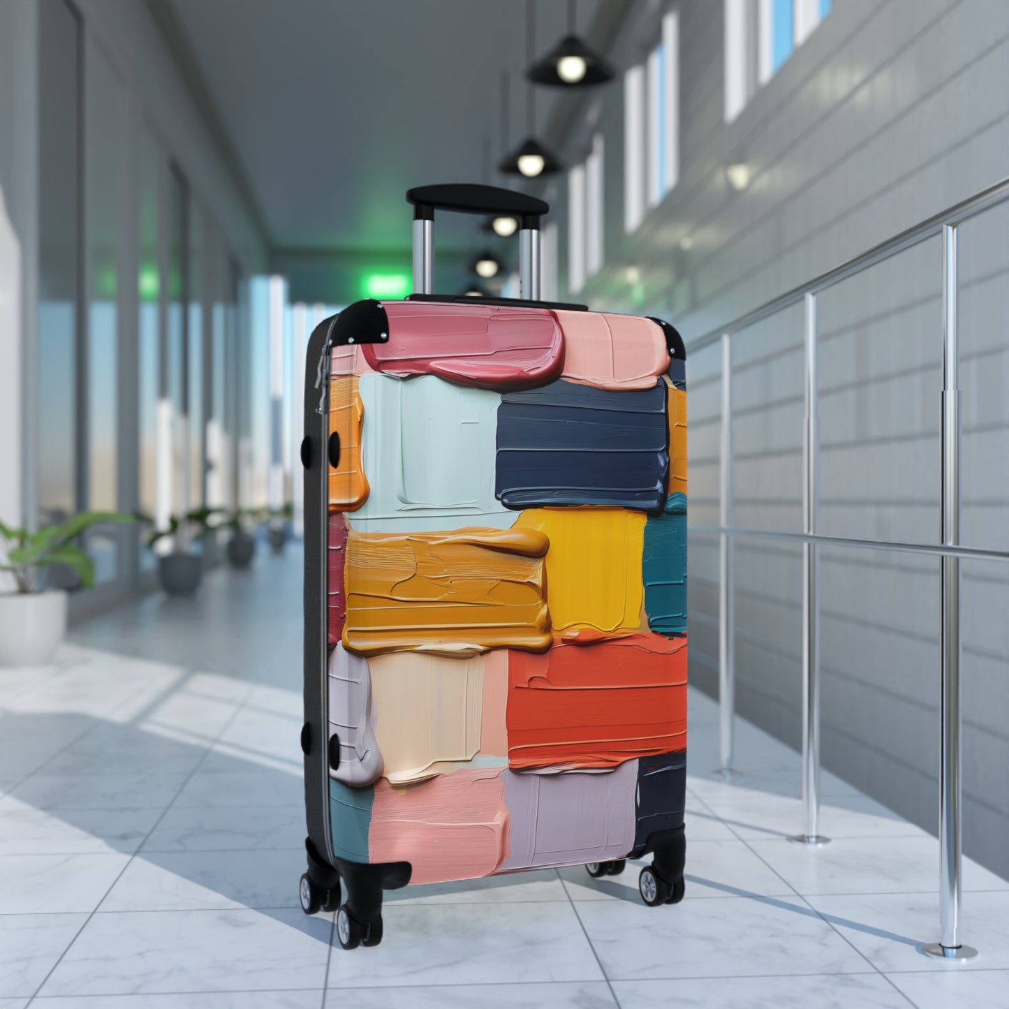 Colorful Art Suitcase