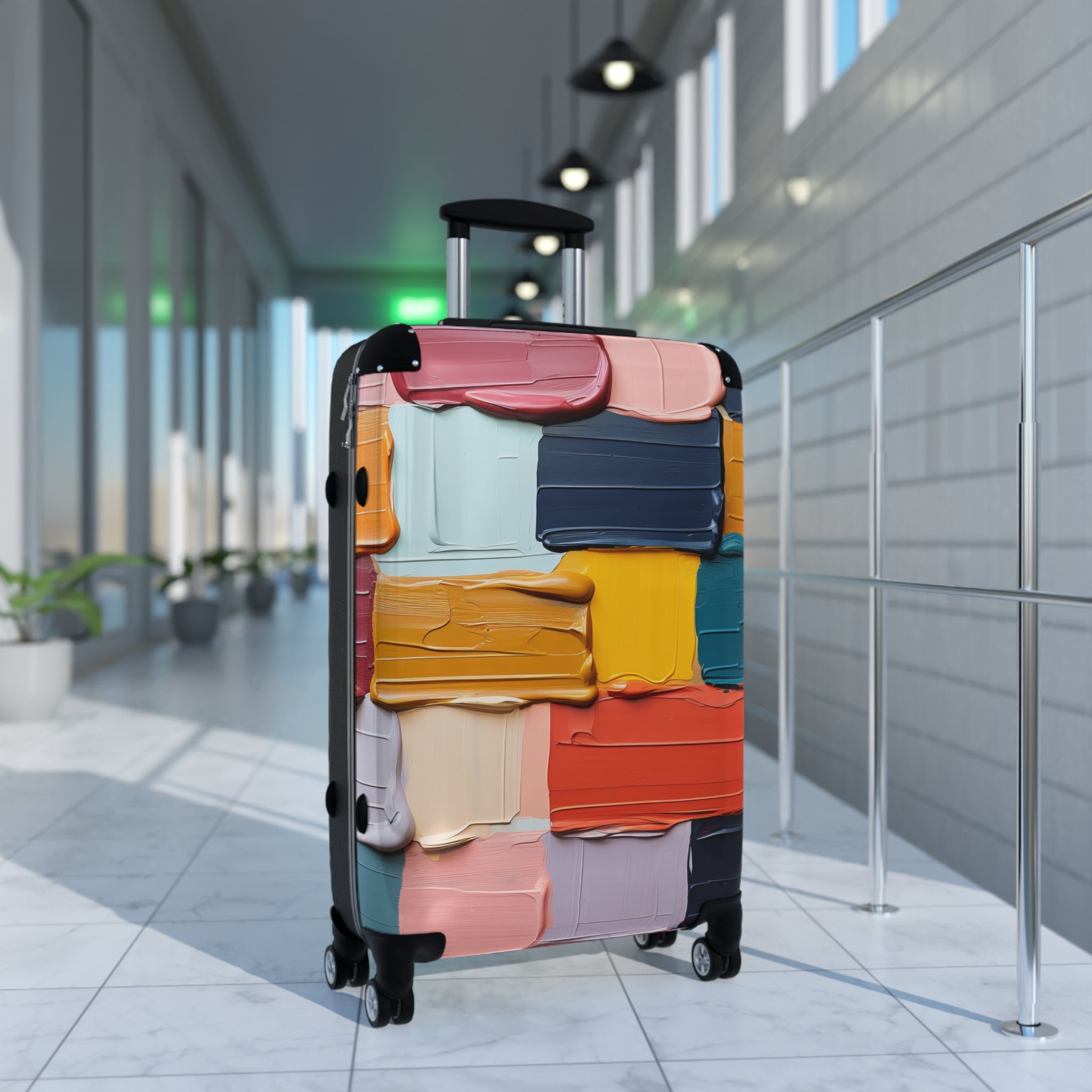 Colorful Art Suitcase