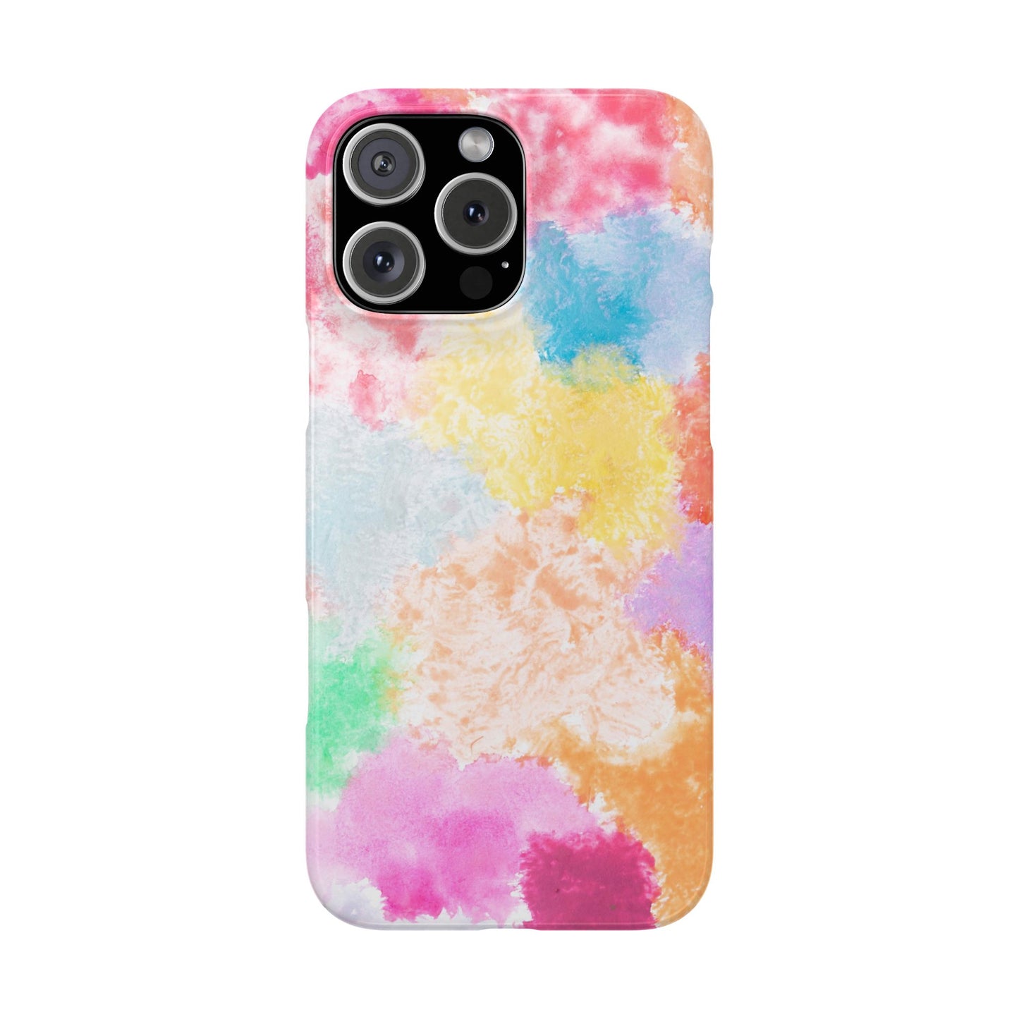 Colorful Watercolor Snap Cases for Phones