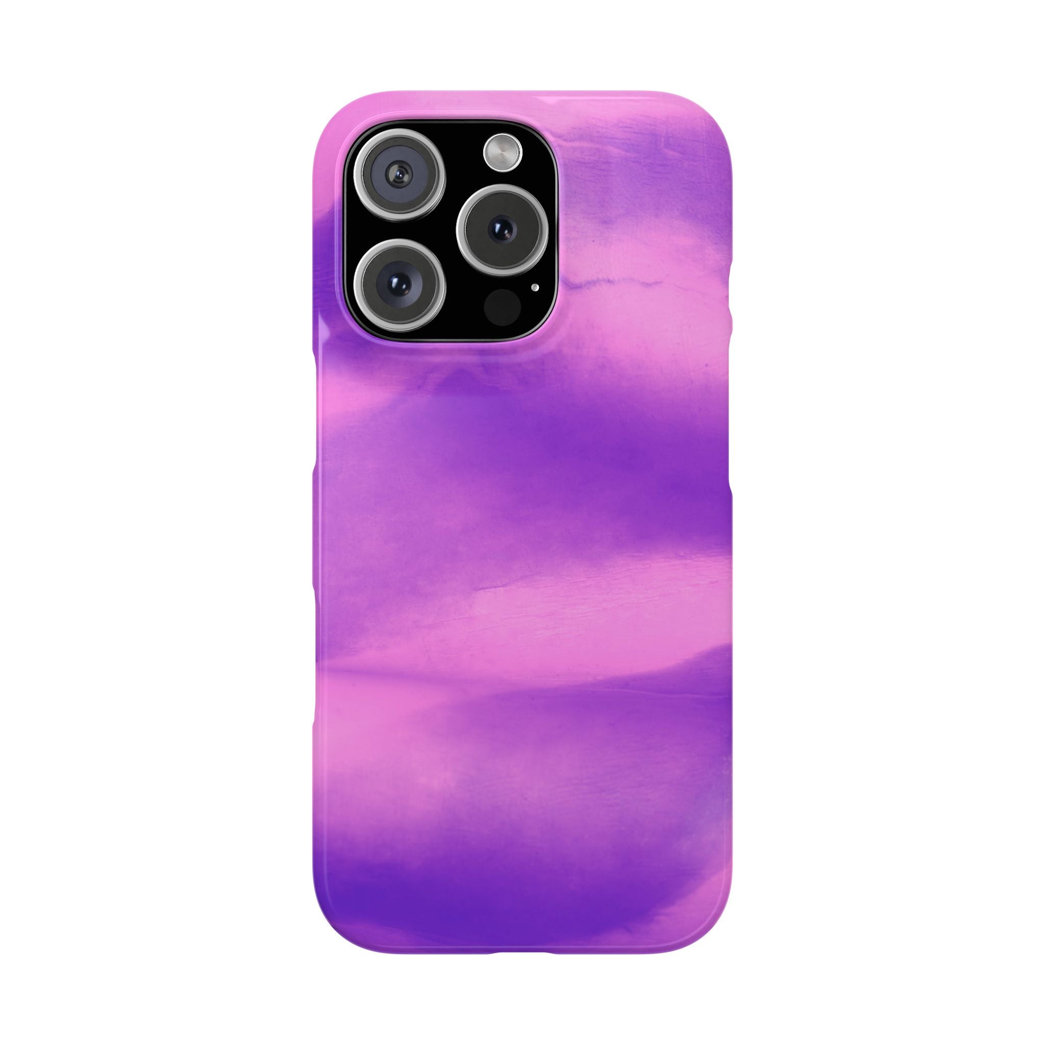 Stylish Purple Marble Snap Case for Phone