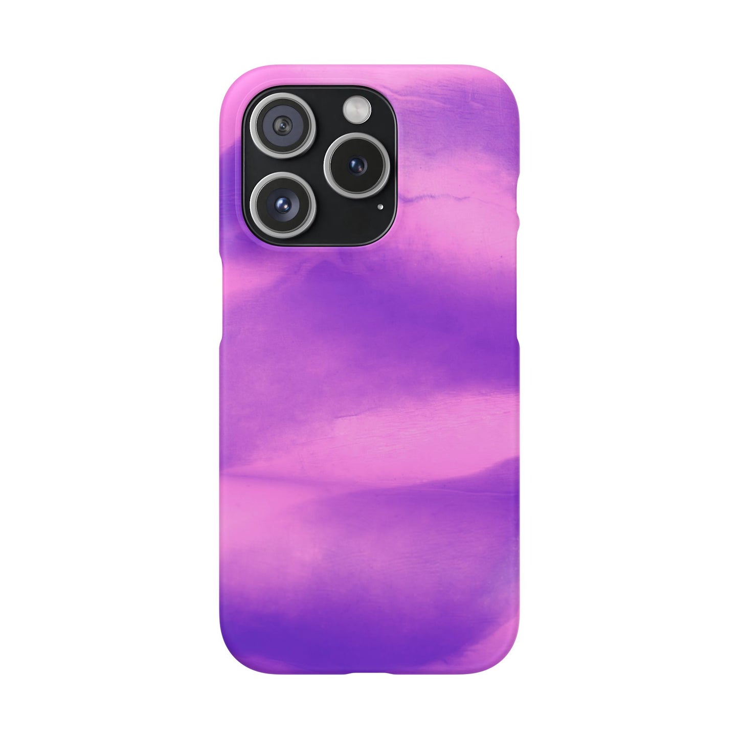 Stylish Purple Marble Snap Case for Phone