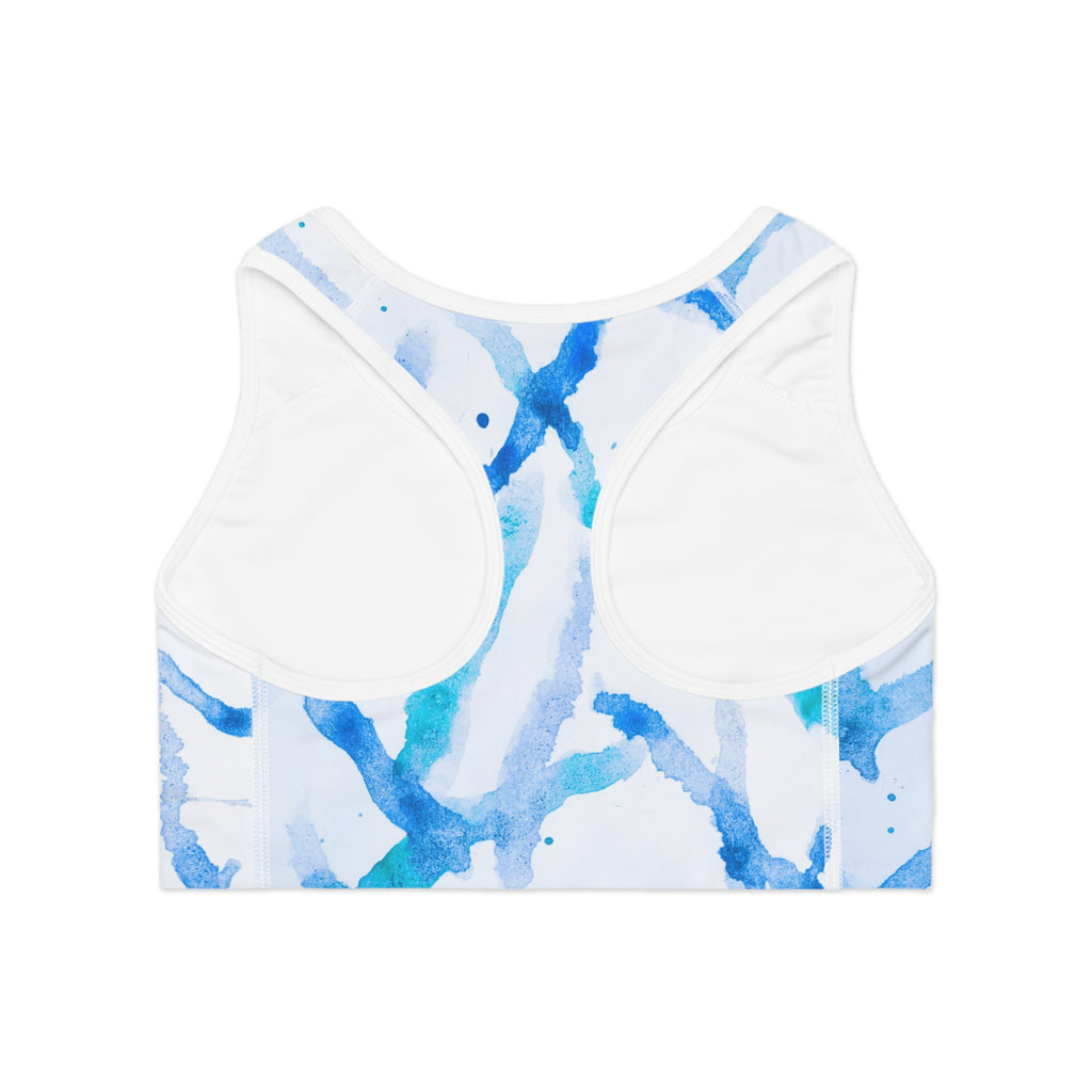 Stylish Watercolor Sports Bra
