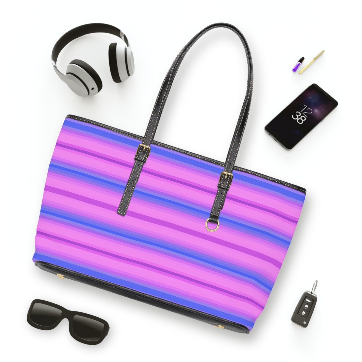 Vibrant borsa in pelle