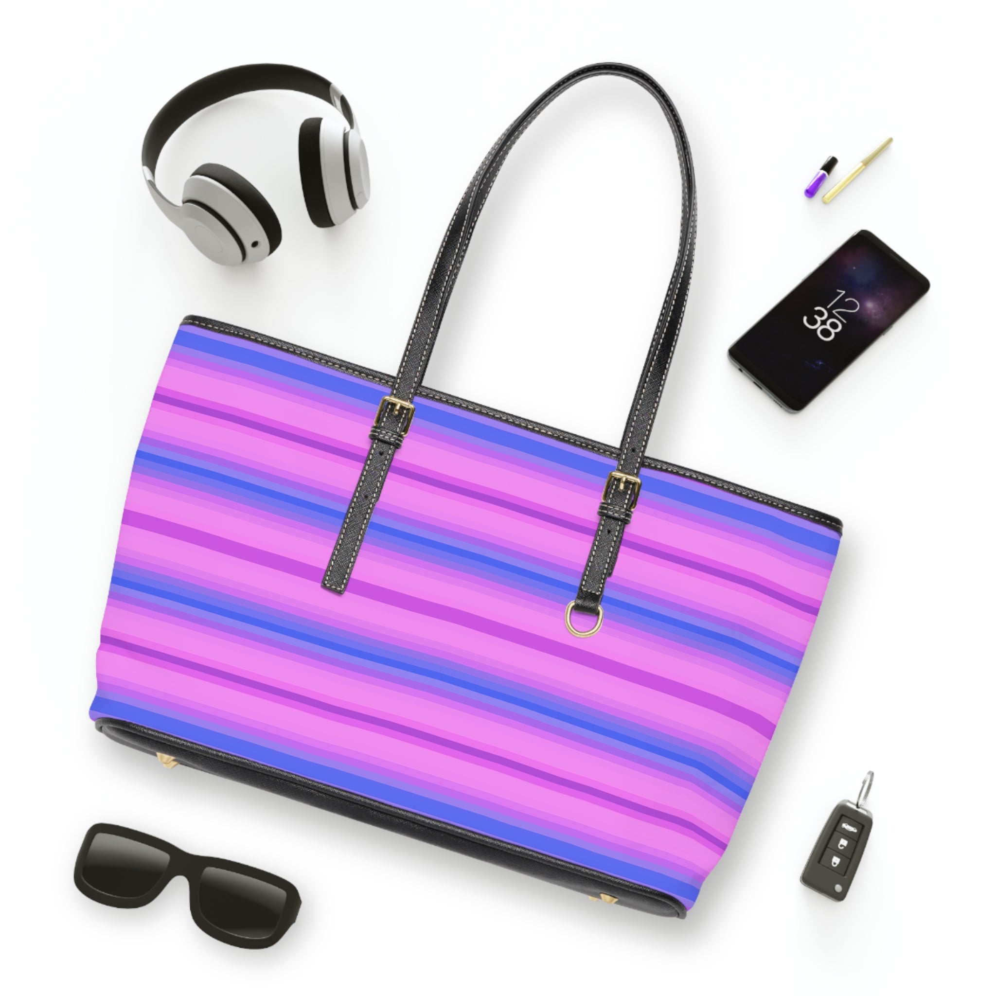 Vibrant borsa in pelle