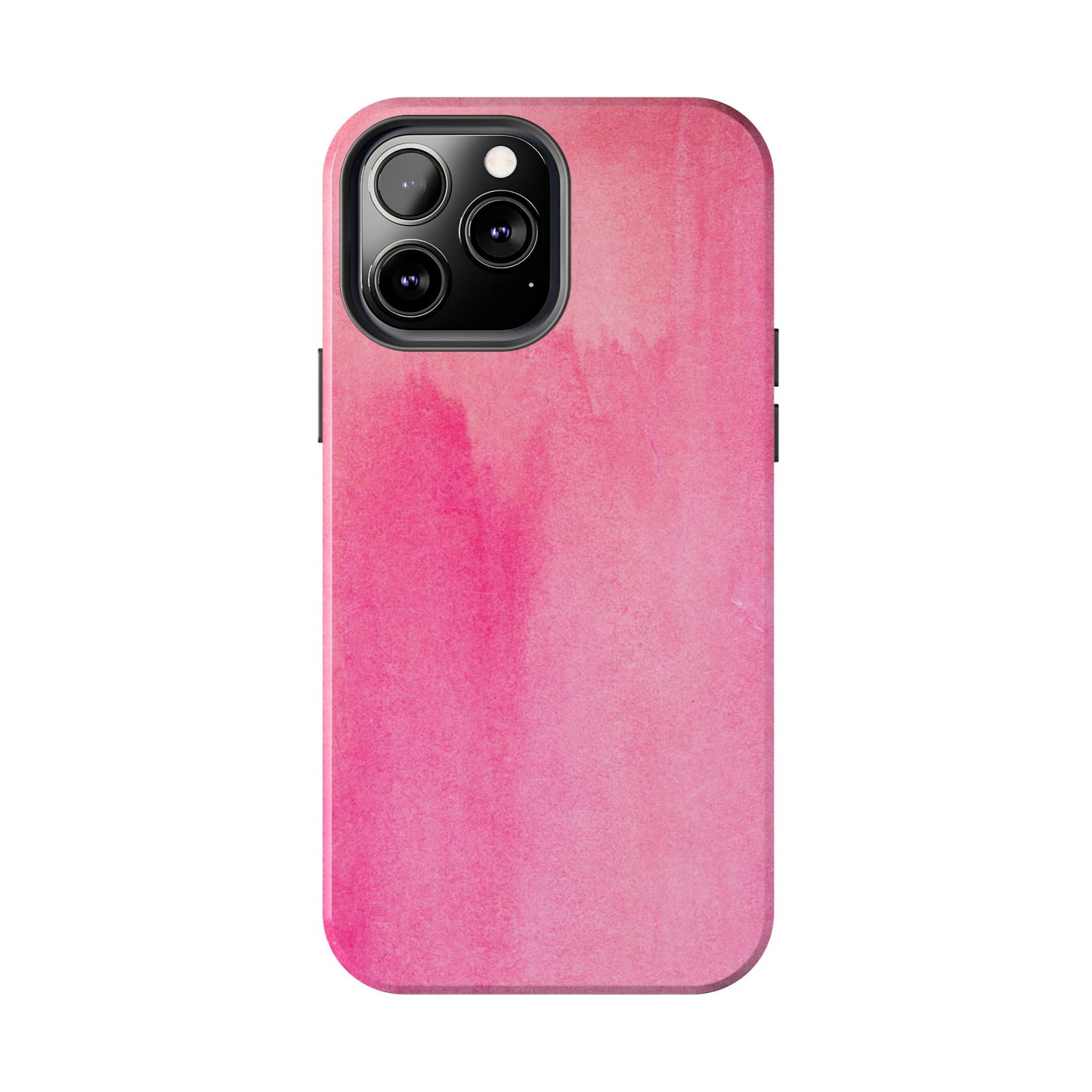 Custodie eleganti e resistenti per telefono - Design acquerello rosa, protezione durevole, idea regalo per adolescenti, accessori tecnologici alla moda