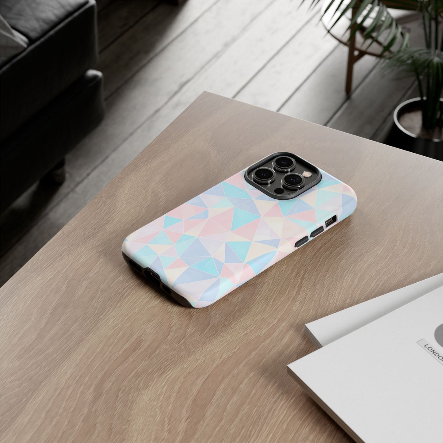 Pastel Geometric Phone Case