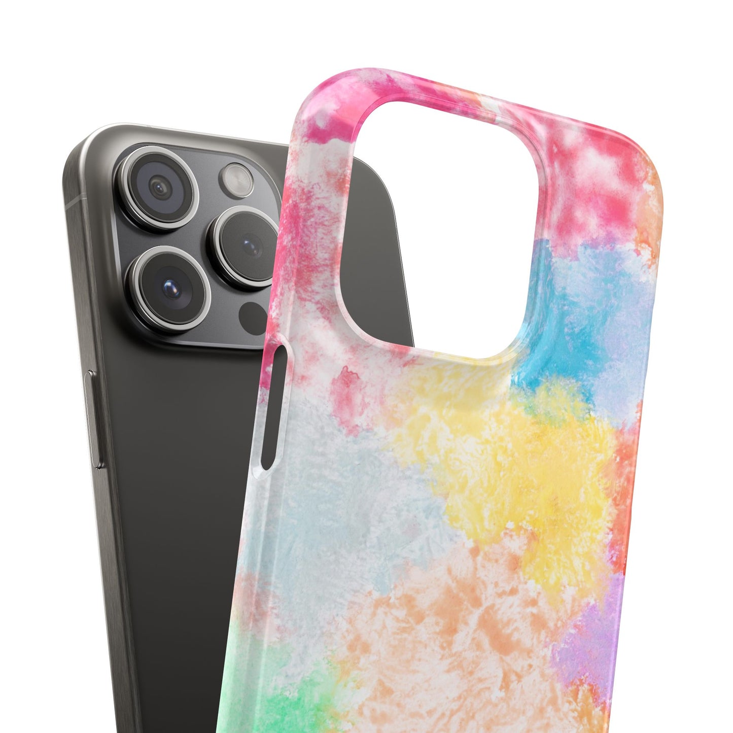 Colorful Watercolor Snap Cases for Phones