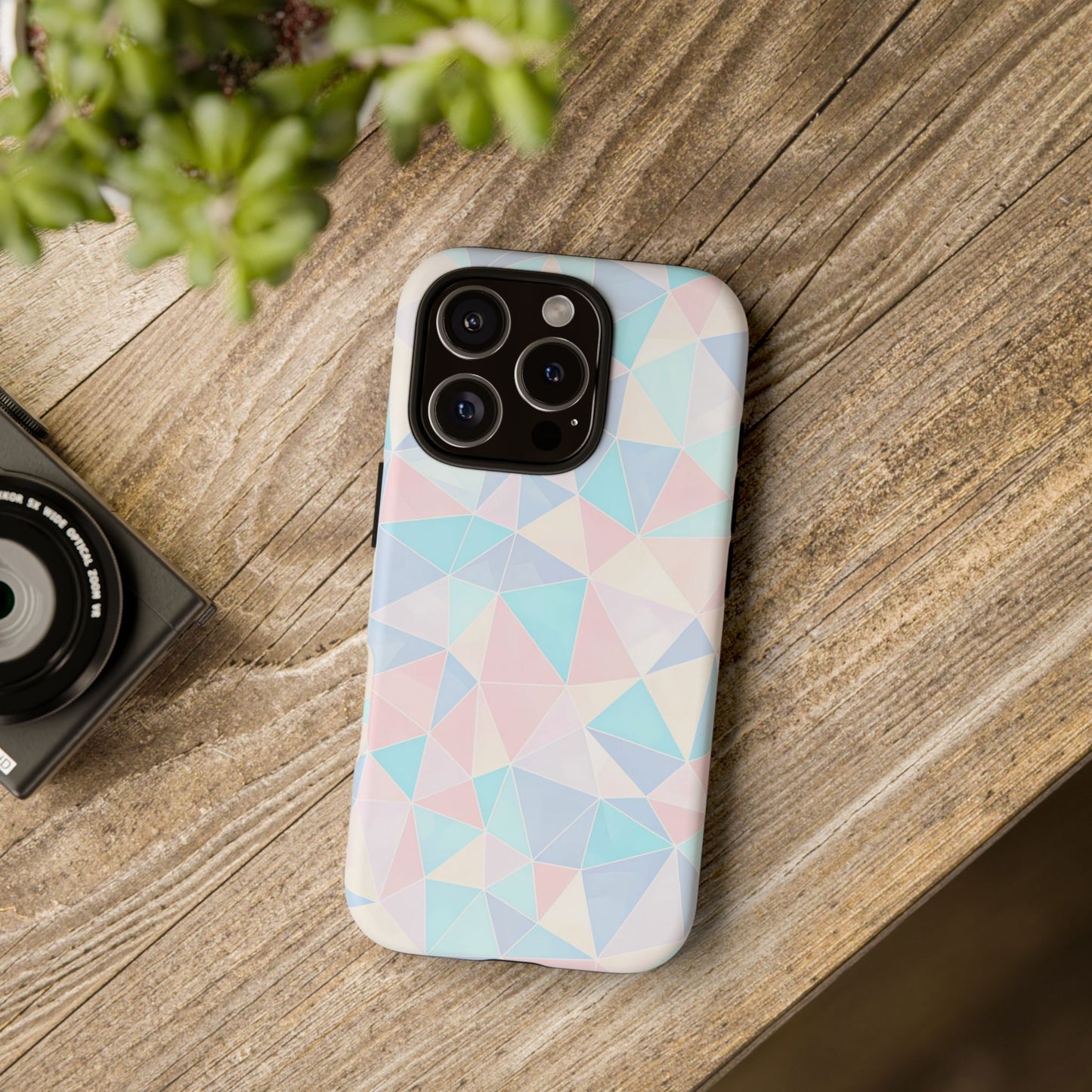 Pastel Geometric Phone Case