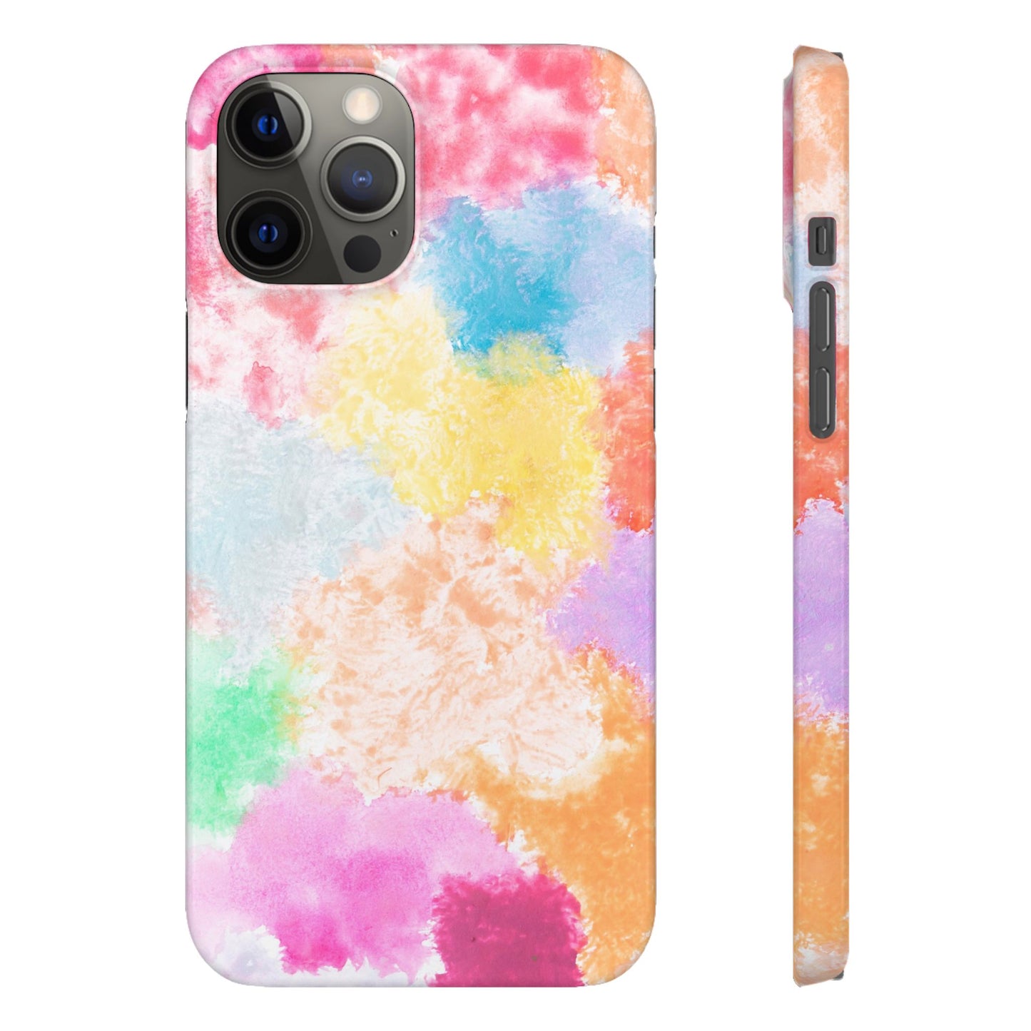 Colorful Watercolor Snap Cases for Phones