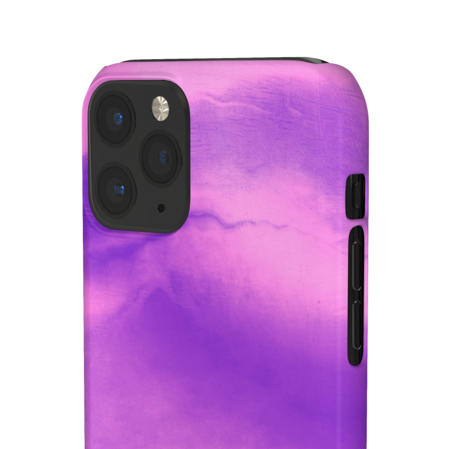 Stylish Purple Marble Snap Case for Phone