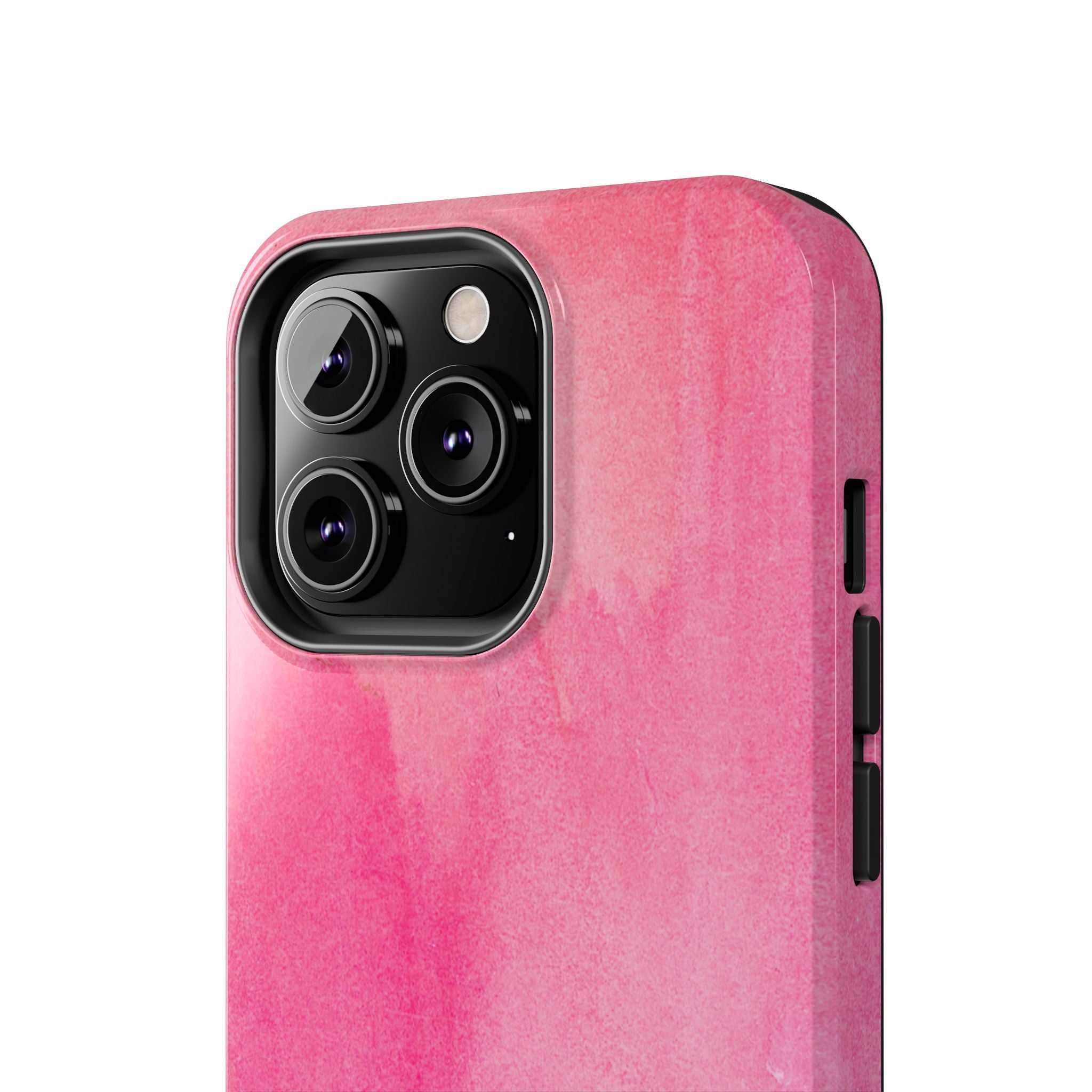 Custodie eleganti e resistenti per telefono - Design acquerello rosa, protezione durevole, idea regalo per adolescenti, accessori tecnologici alla moda