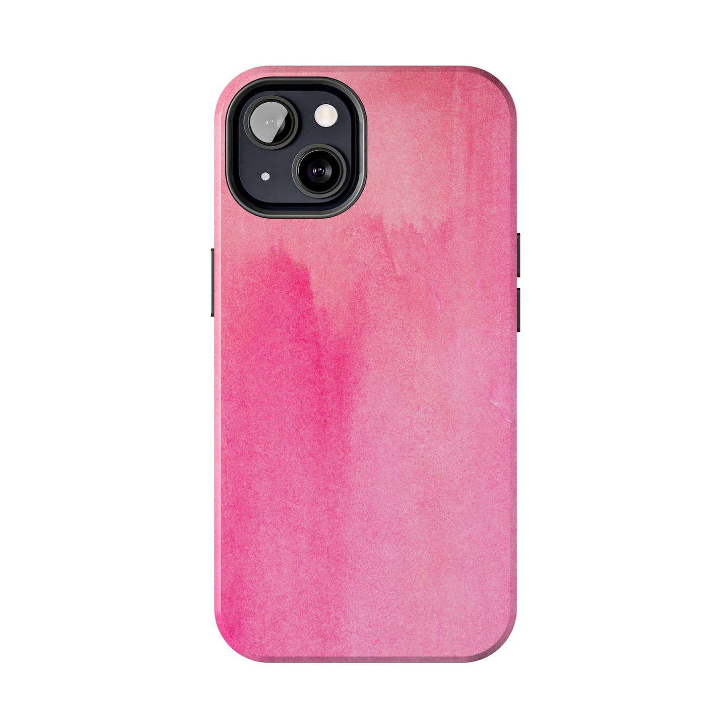 Custodie eleganti e resistenti per telefono - Design acquerello rosa, protezione durevole, idea regalo per adolescenti, accessori tecnologici alla moda