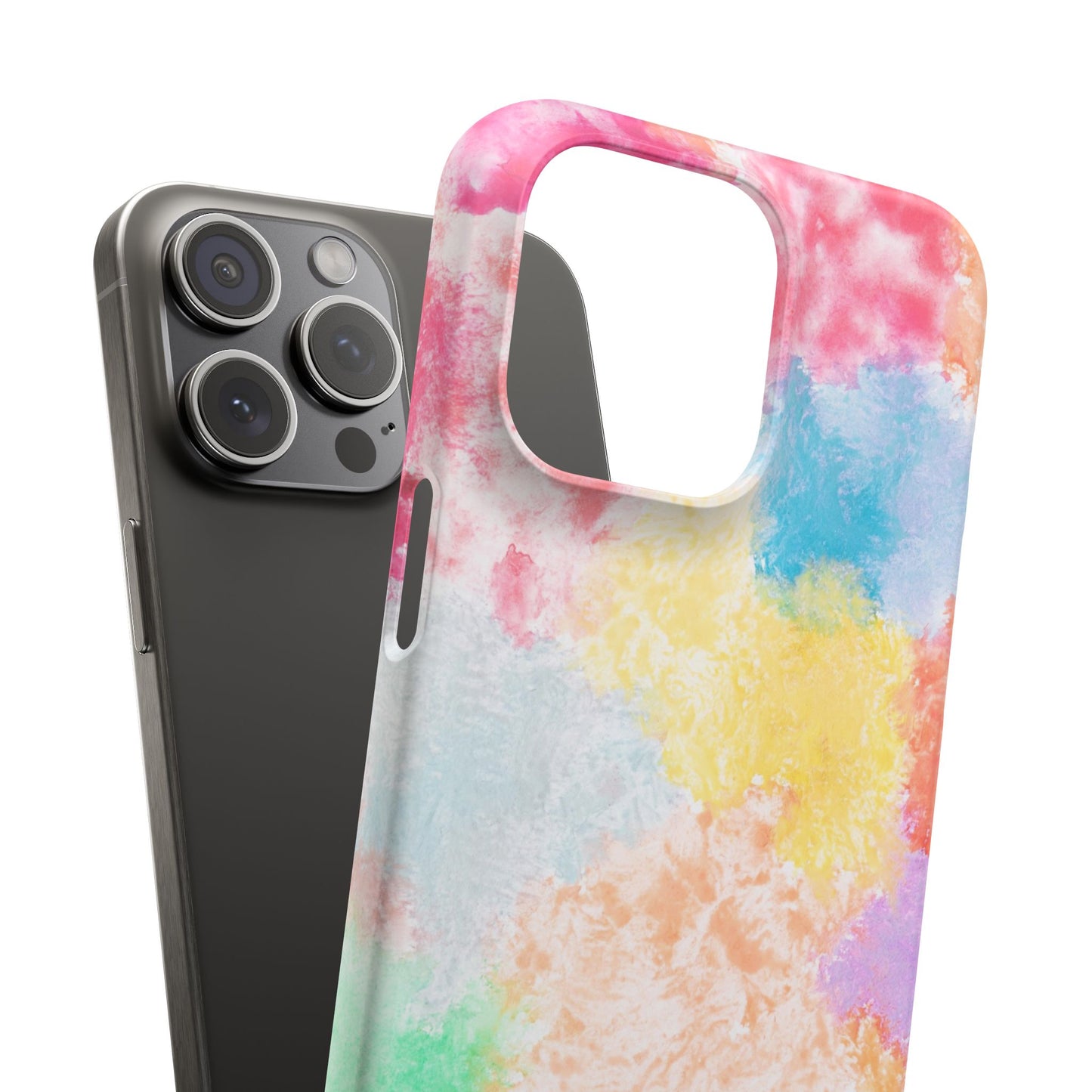 Colorful Watercolor Snap Cases for Phones