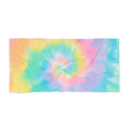 Colorful Tie-Dye Beach Towel