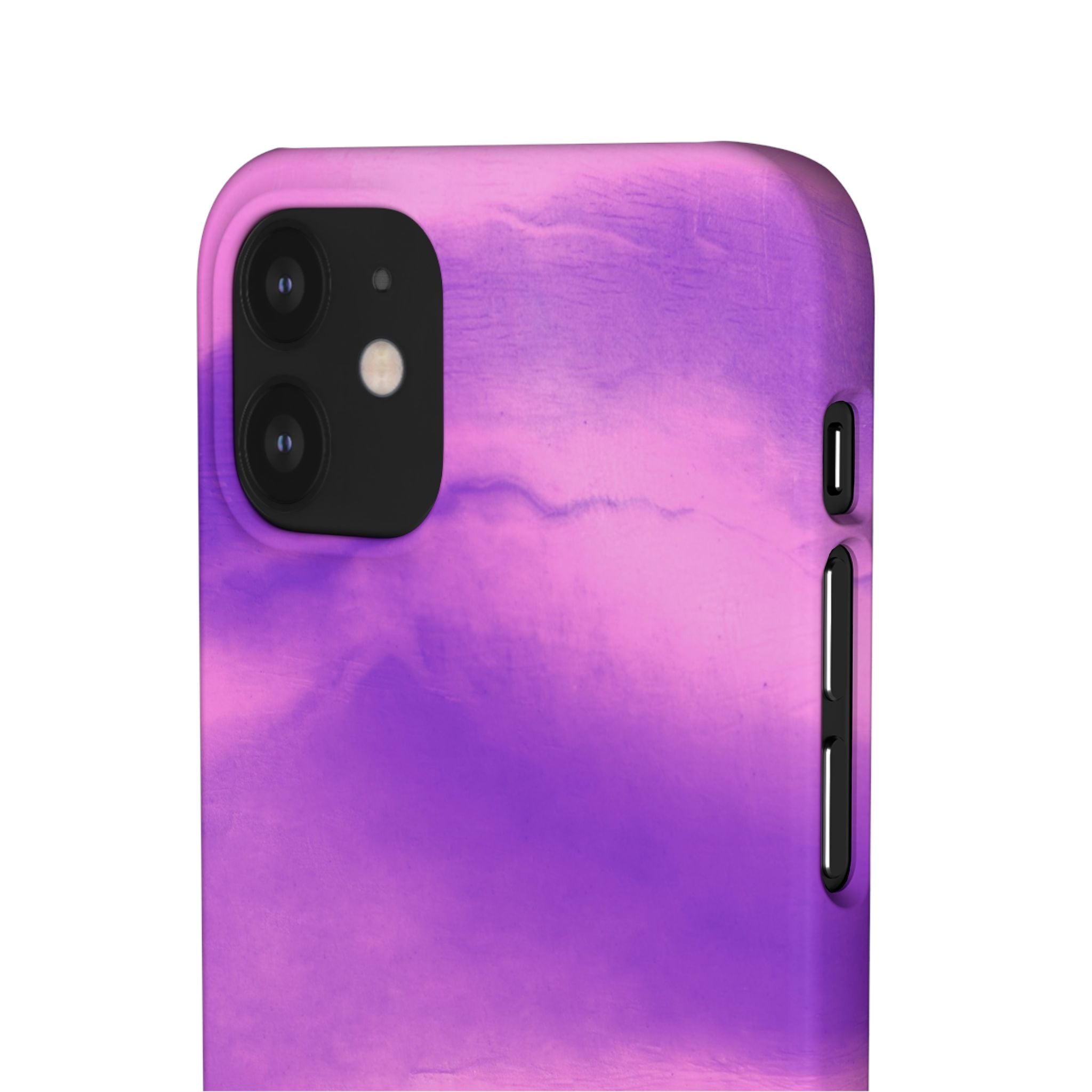 Stylish Purple Marble Snap Case for Phone