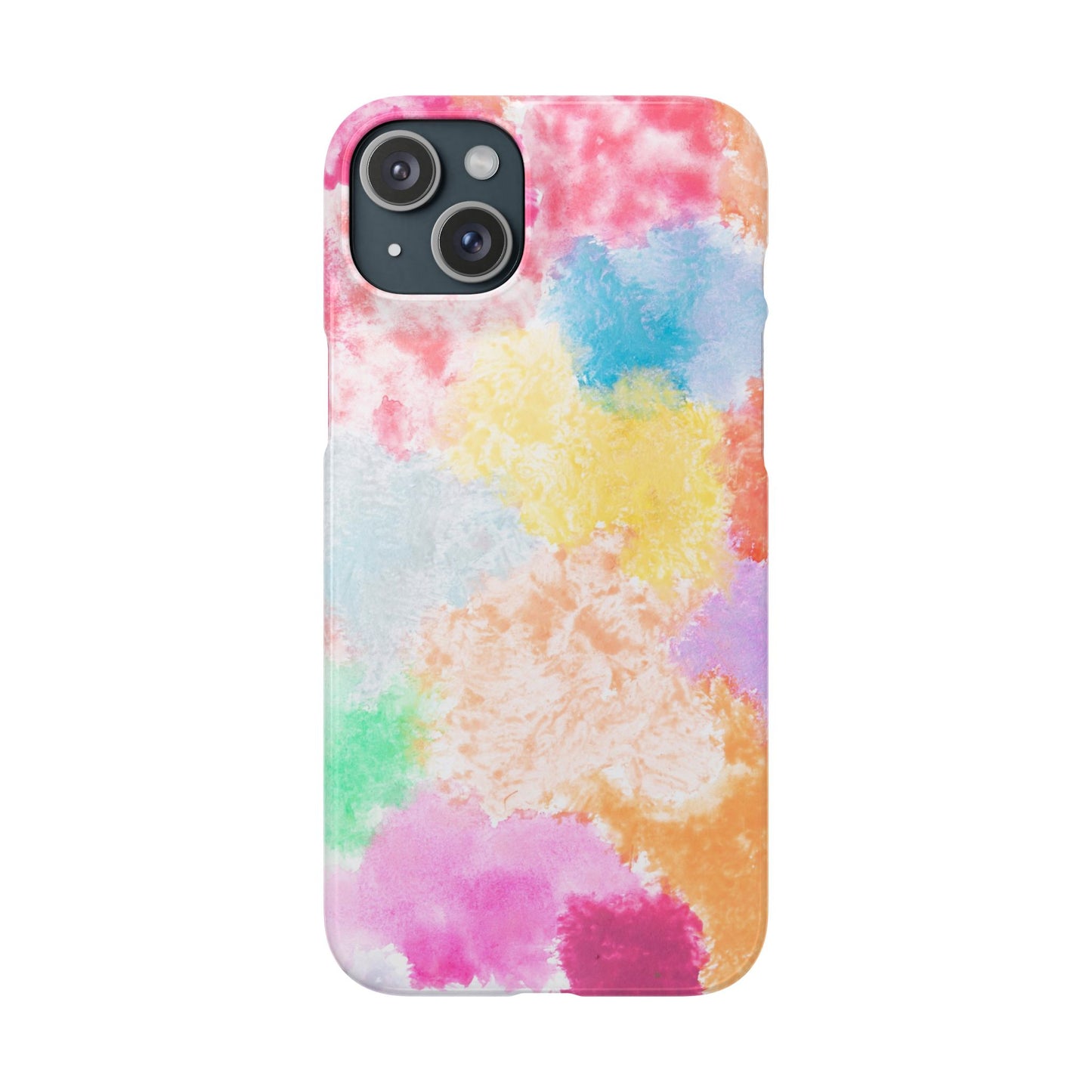 Colorful Watercolor Snap Cases for Phones