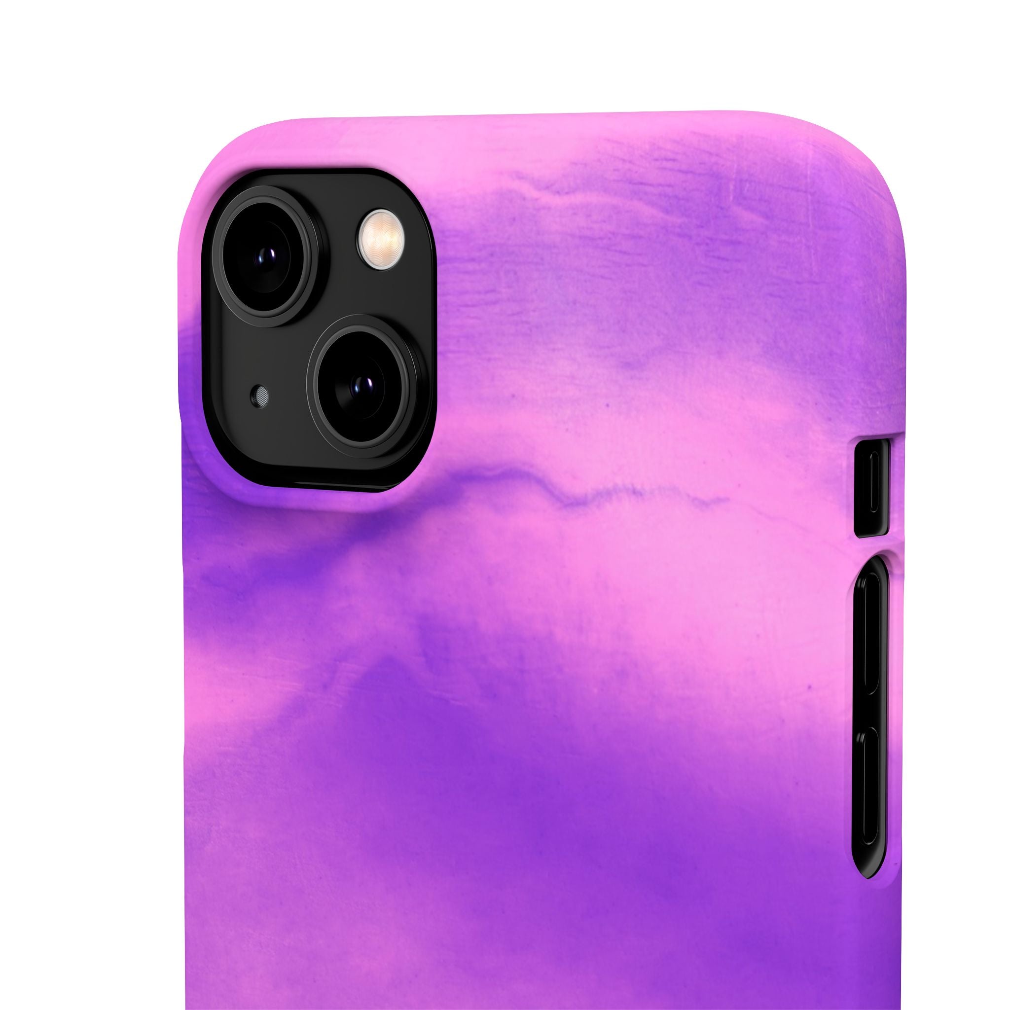 Stylish Purple Marble Snap Case for Phone