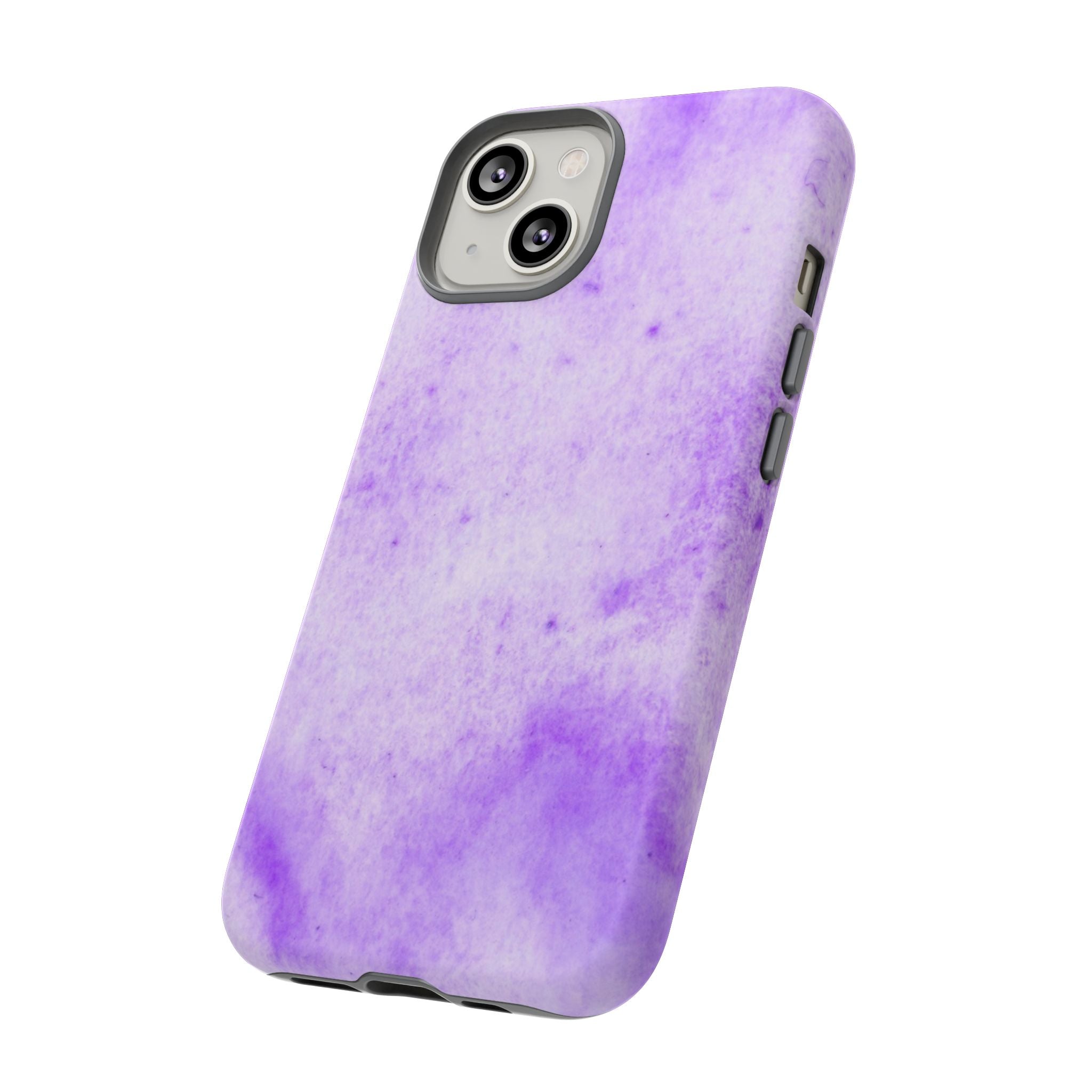 Stylish Phone Case, Purple Marble Design