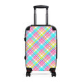 Colorful Plaid Suitcase
