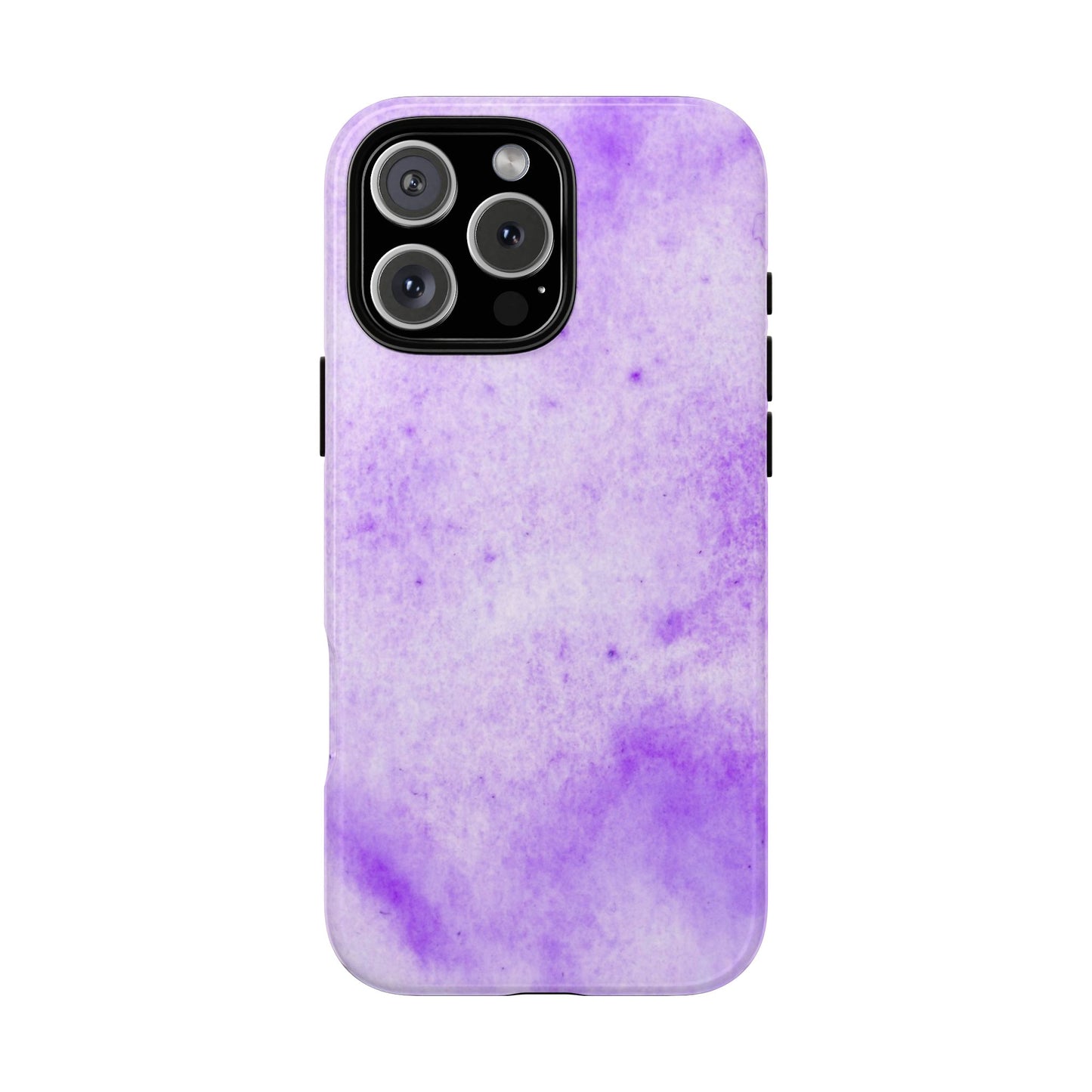 Stylish Phone Case, Purple Marble Design
