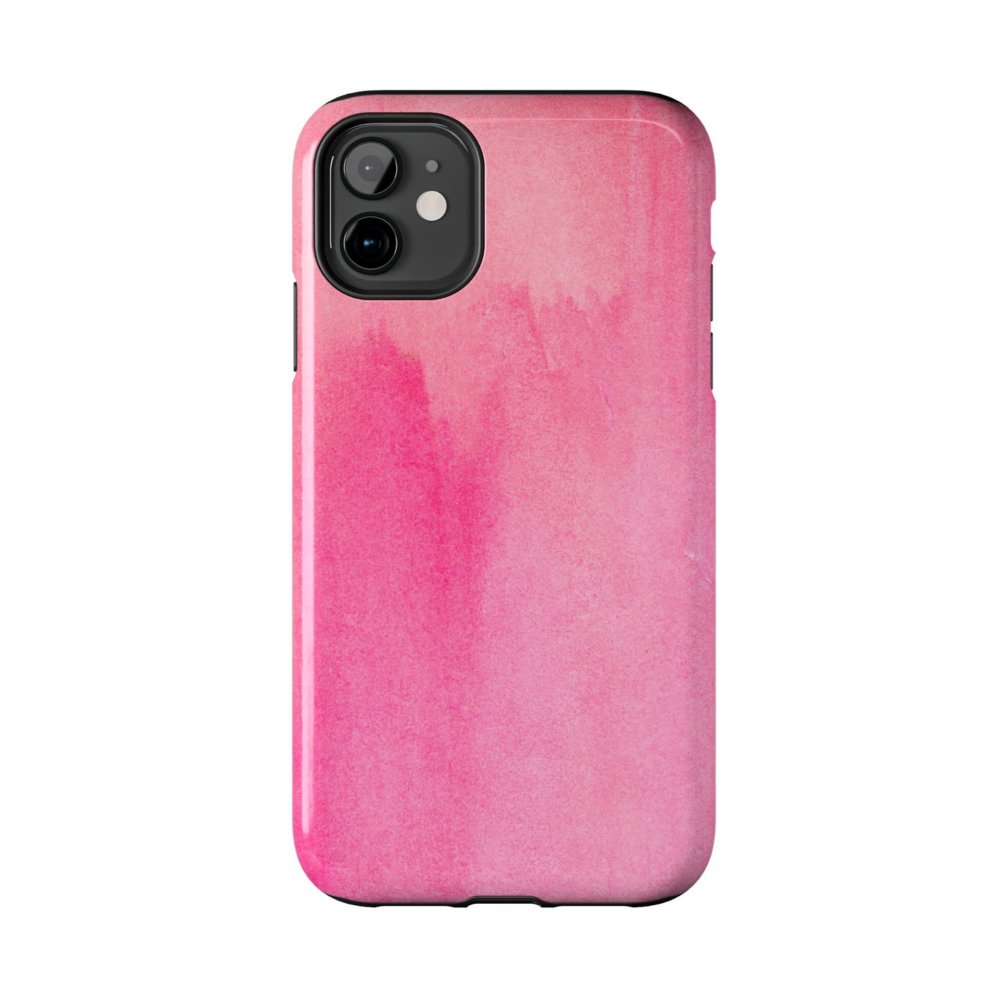 Custodie eleganti e resistenti per telefono - Design acquerello rosa, protezione durevole, idea regalo per adolescenti, accessori tecnologici alla moda