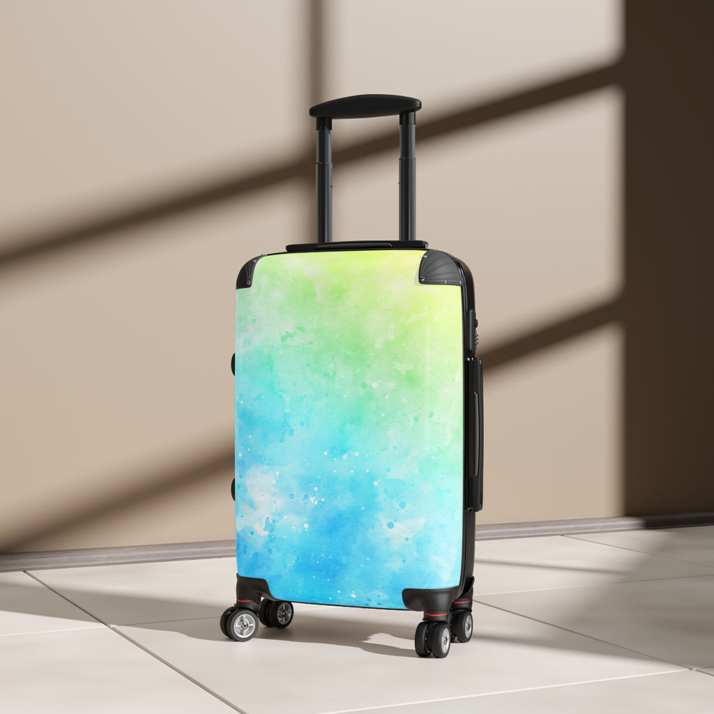 Colorful Watercolor Suitcase