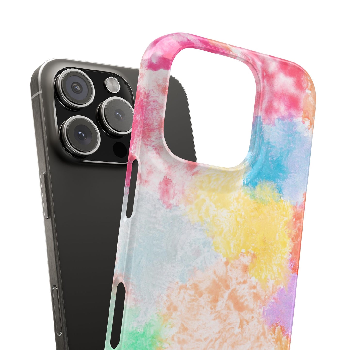 Colorful Watercolor Snap Cases for Phones