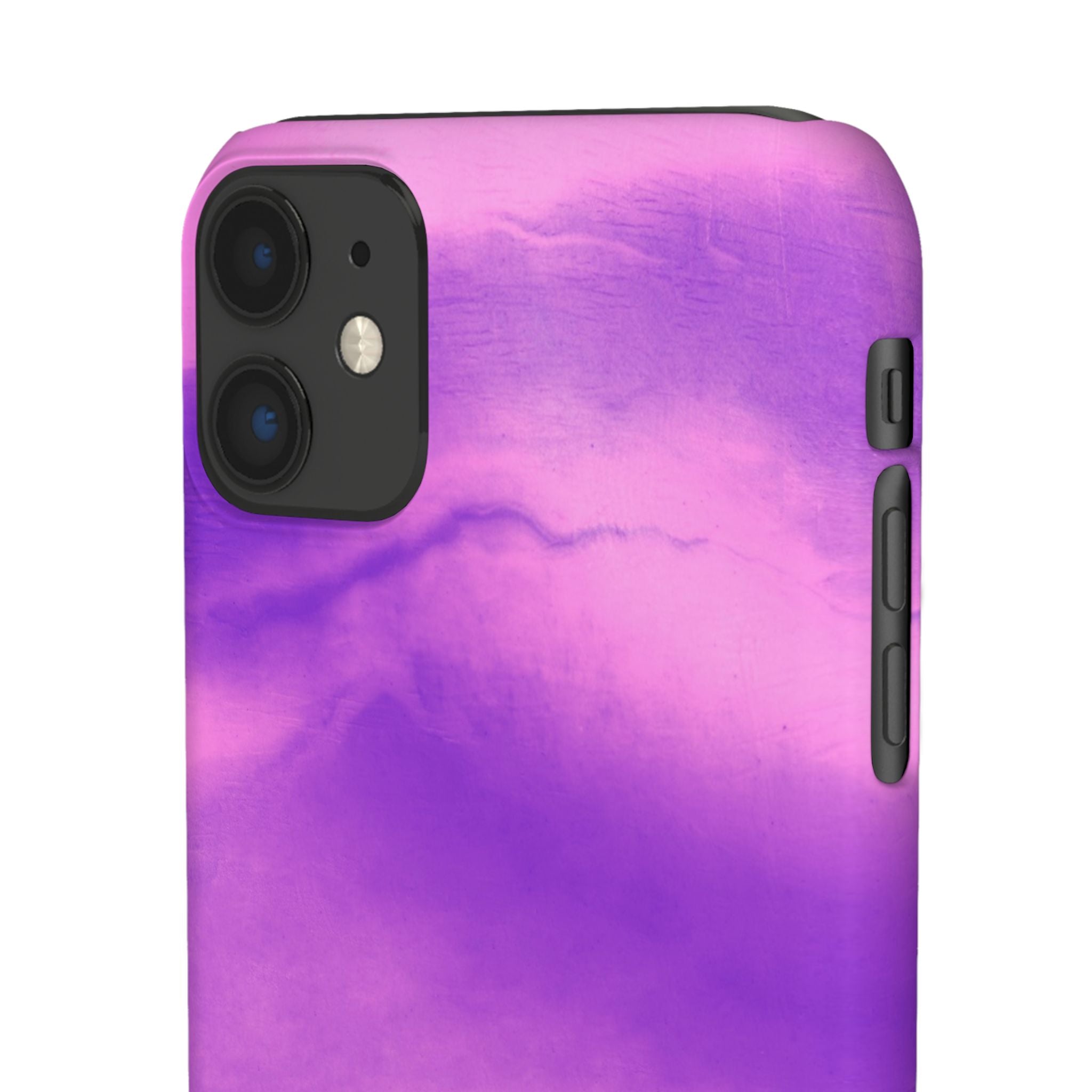 Stylish Purple Marble Snap Case for Phone