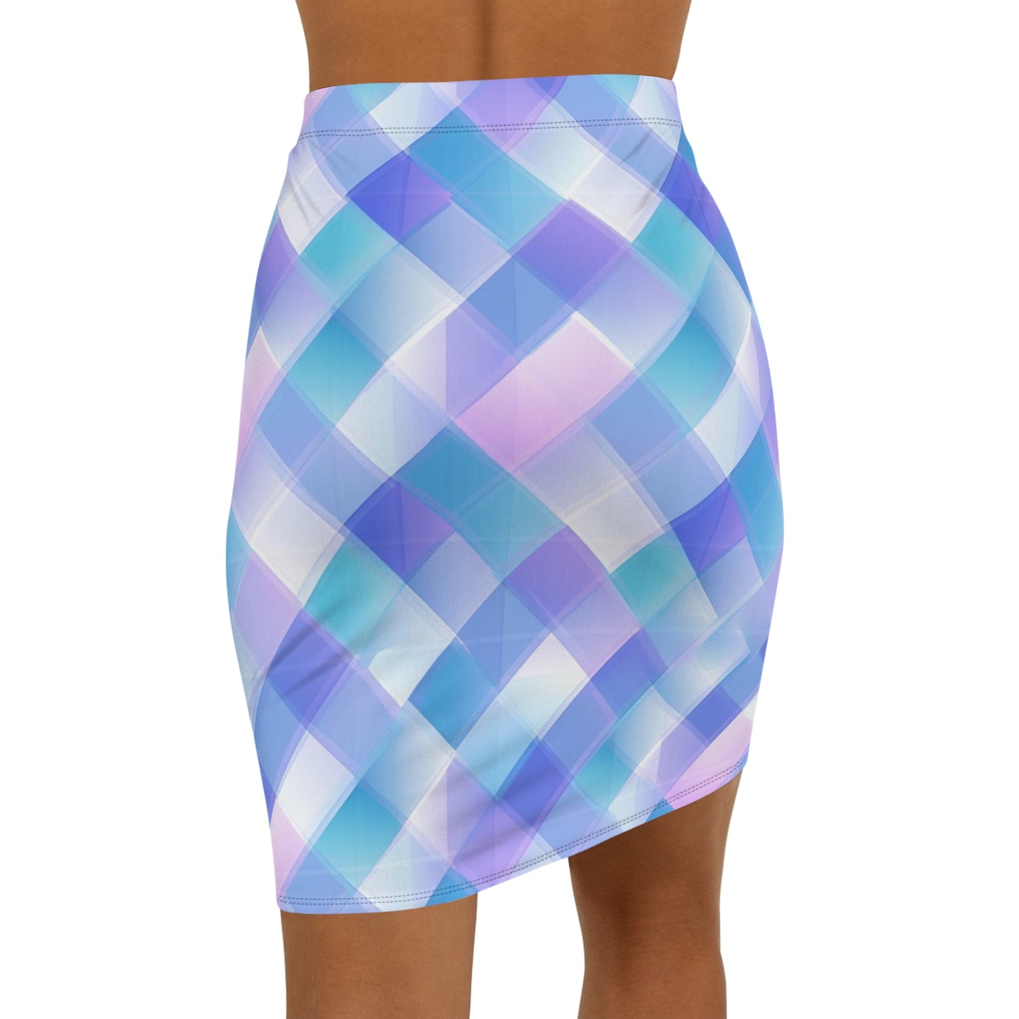 Elegante gonna geometrica